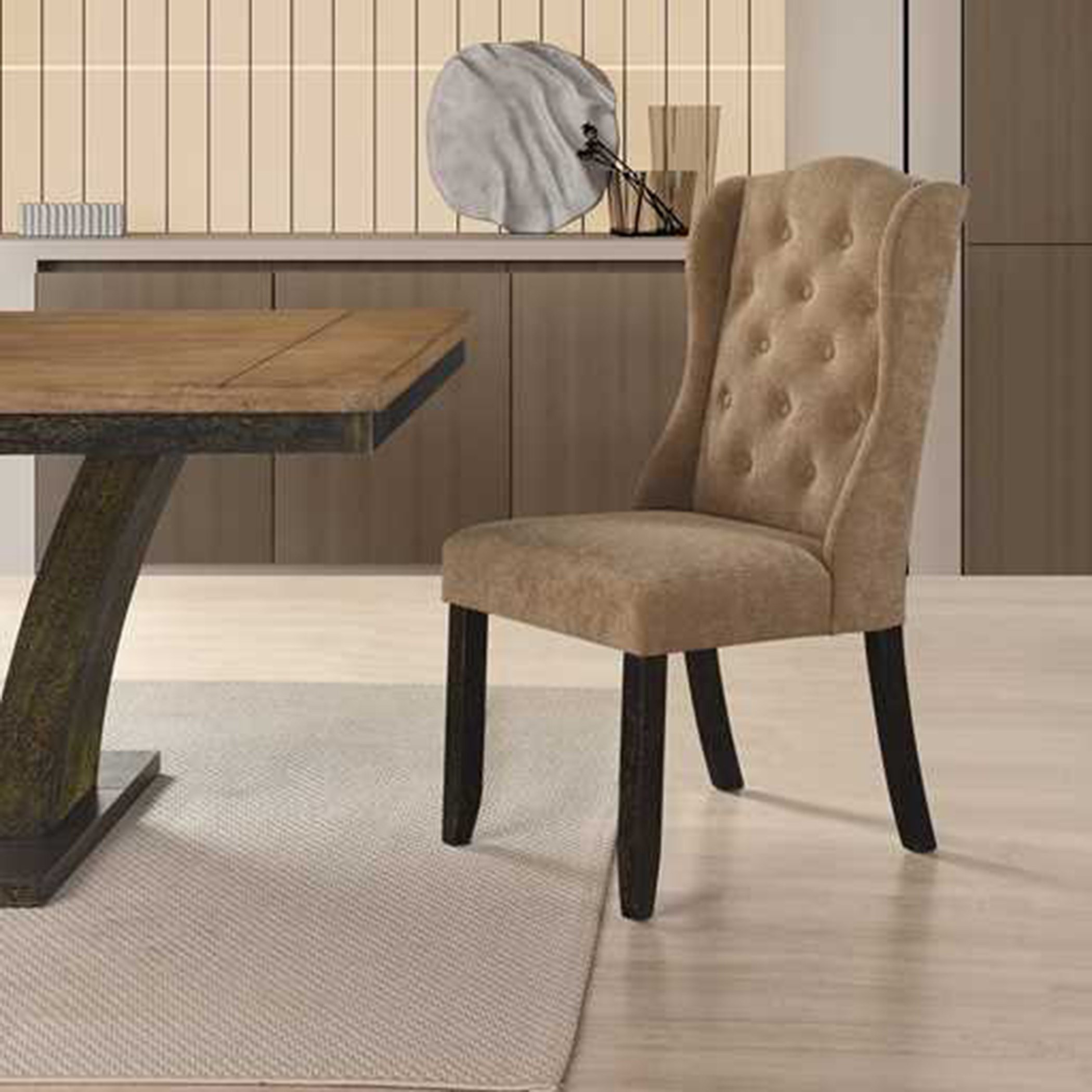 طقم طاولة سفرة 8 مقاعد بسطح خشبي من دايتون-hbxfurniture-diningtablesandsets-diningsets-eightseater-image-6