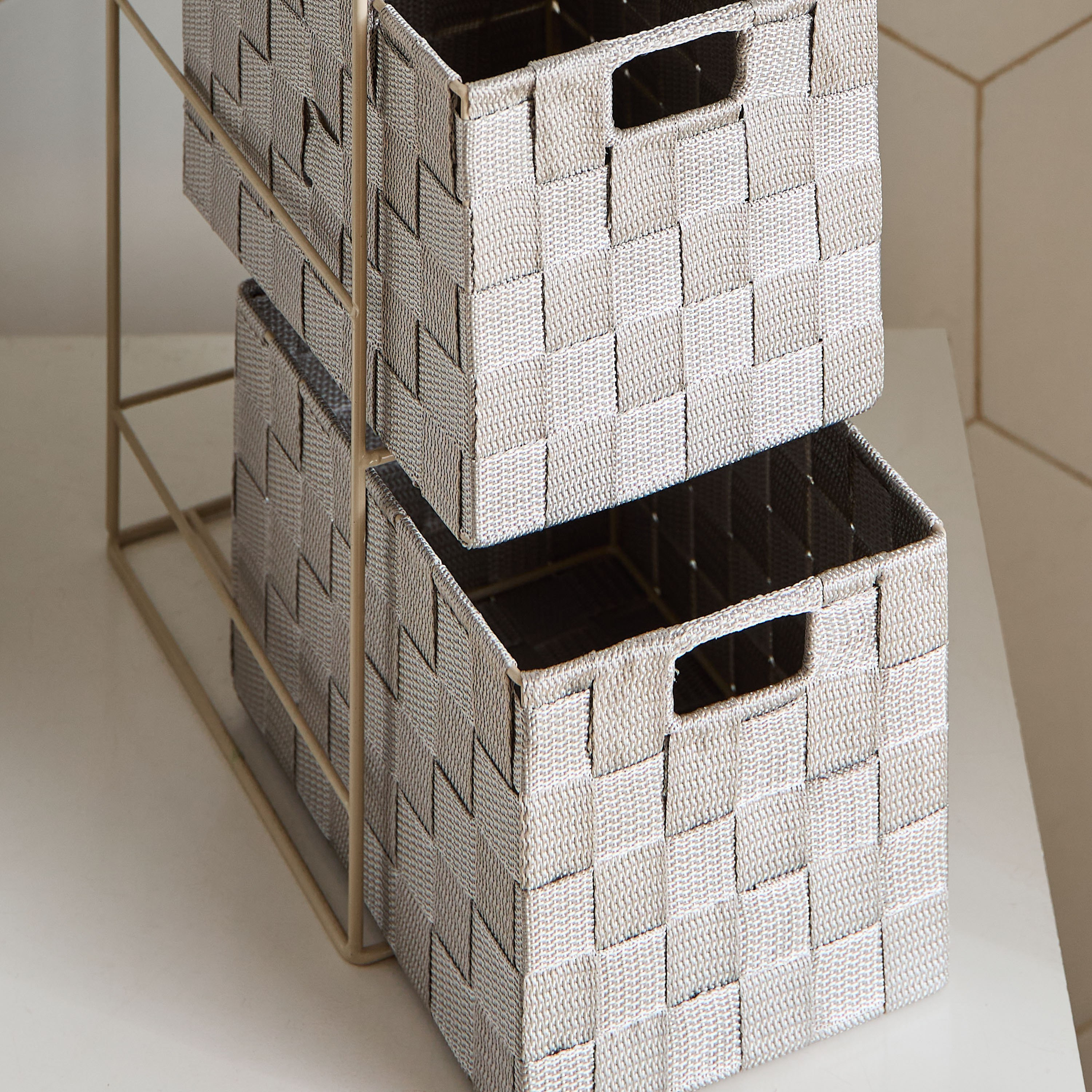 Strap 4-Tier Drawer Storage Cabinet - 25x18x65 cm-hbxbedroom-bedroomaccessories-bedroomstorage-image-4