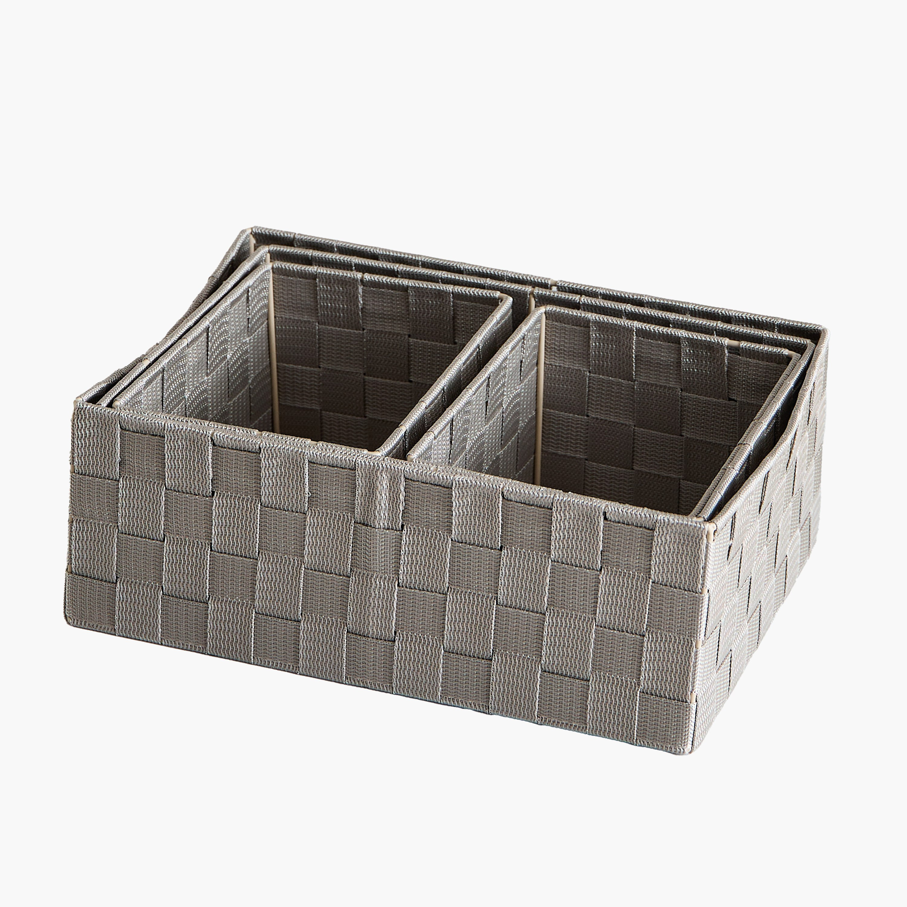 طقم سلال تخزين 4 قطع من ستراب-hbxbedroom-bedroomaccessories-bedroomstorage-image-5