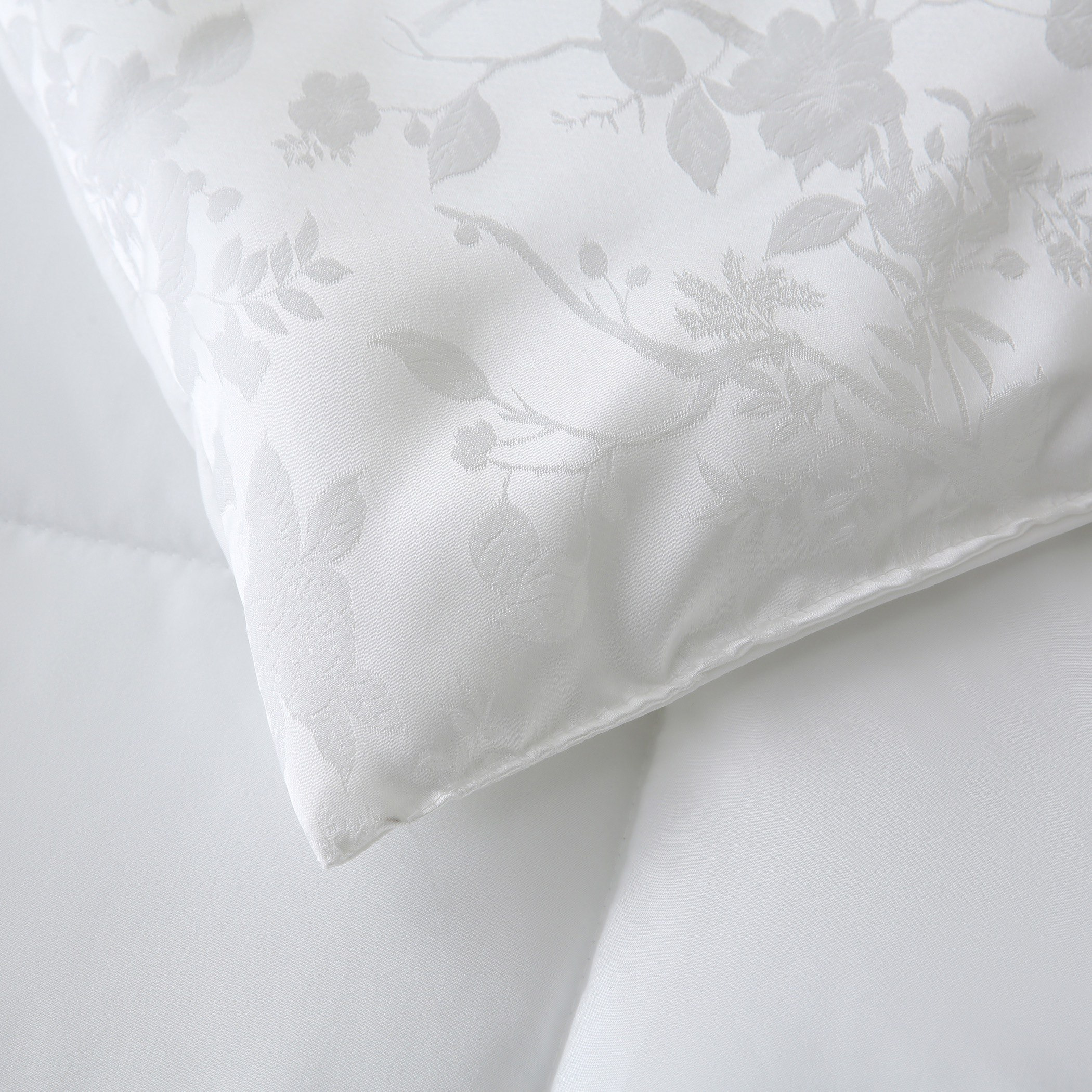 White Bliss Leaf 5-Piece King Comforter Set - 220x240 cm-hbxhomeware-hbxbedroom-image-5