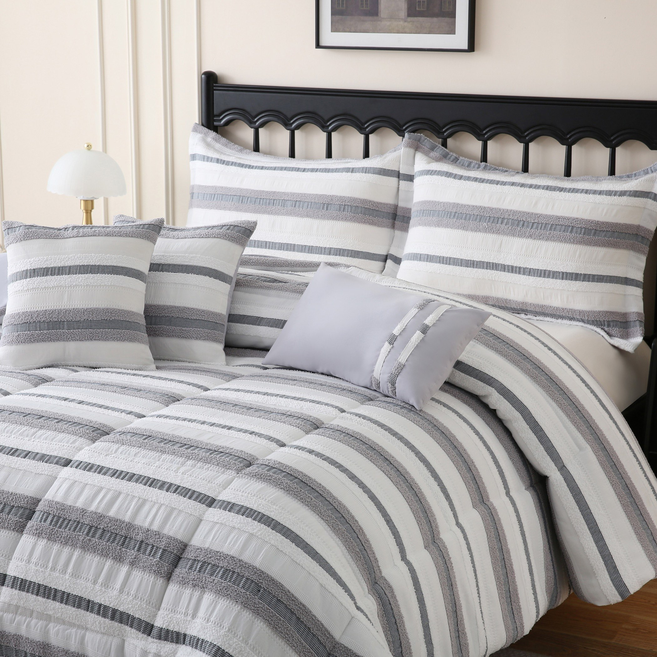 Mersin Tuft 7-Piece BIAB King Comforter Set - 220x240 cm-hbxhomeware-hbxbedroom-image-3