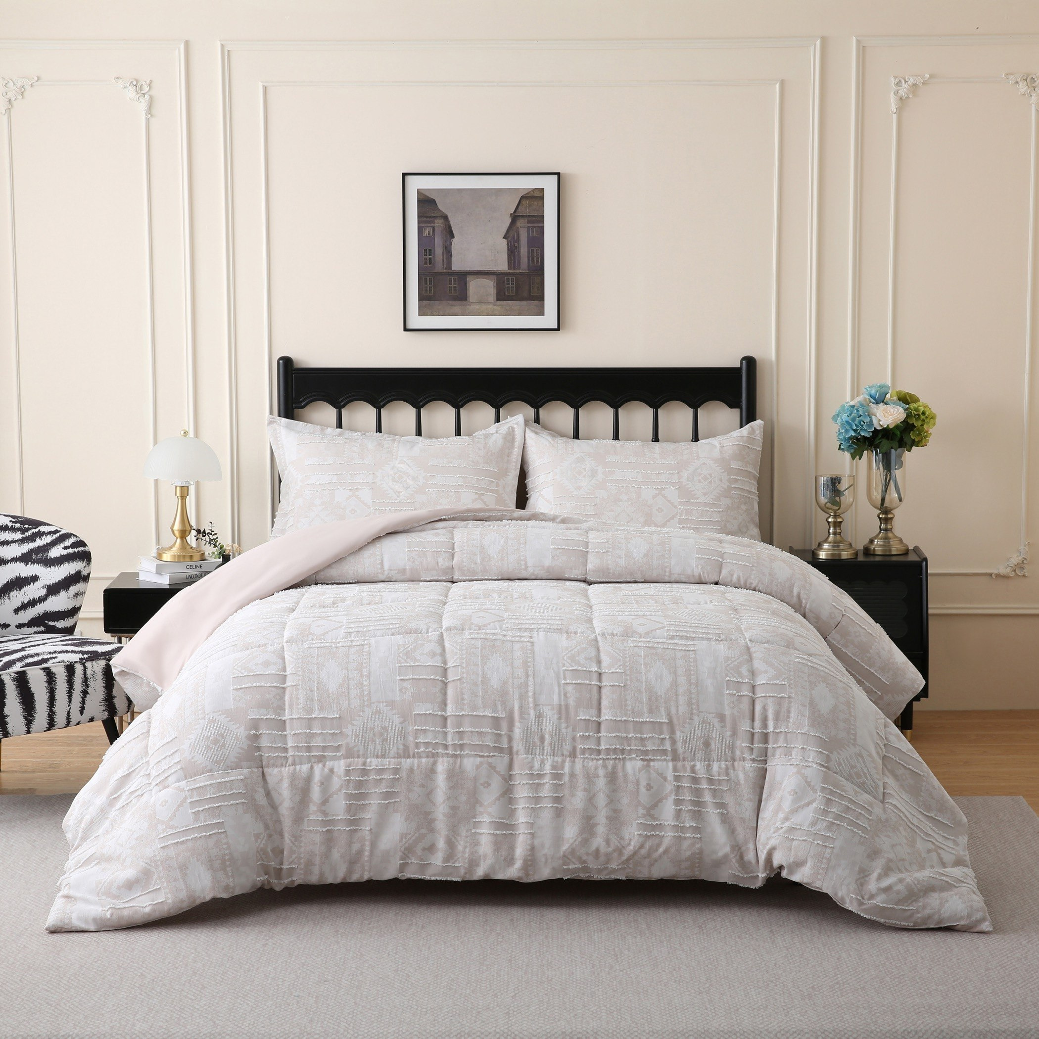 Mersin Kilim King BIAB 7-Piece King Comforter Set - 220x240 cm-hbxhomeware-hbxbedroom-image-1