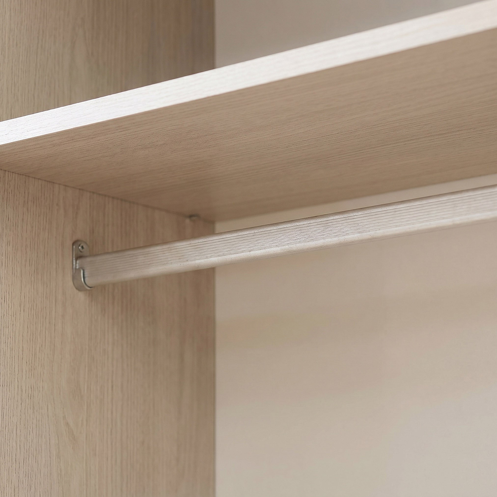Leeds 6-Door Wardrobe with 2-Drawer and Mirror-hbxfurniture-wardrobes-image-6