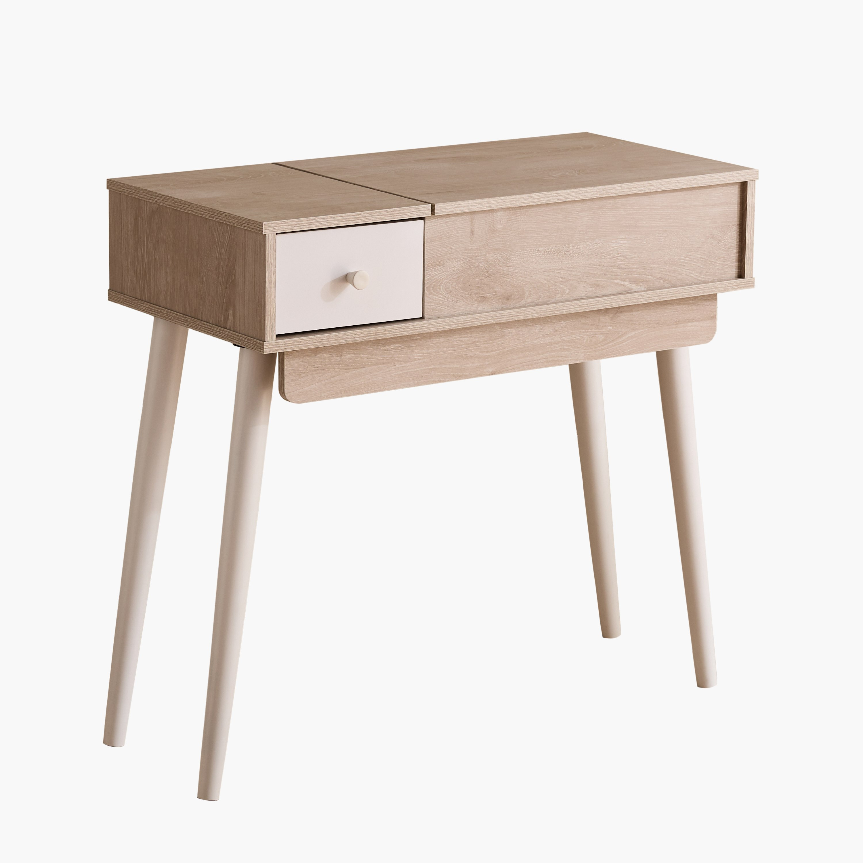 Movo Ivory Halmstad Dresser Study Table-hbxfurniture-kidsroom-kidsdressersandmirrors-image-8