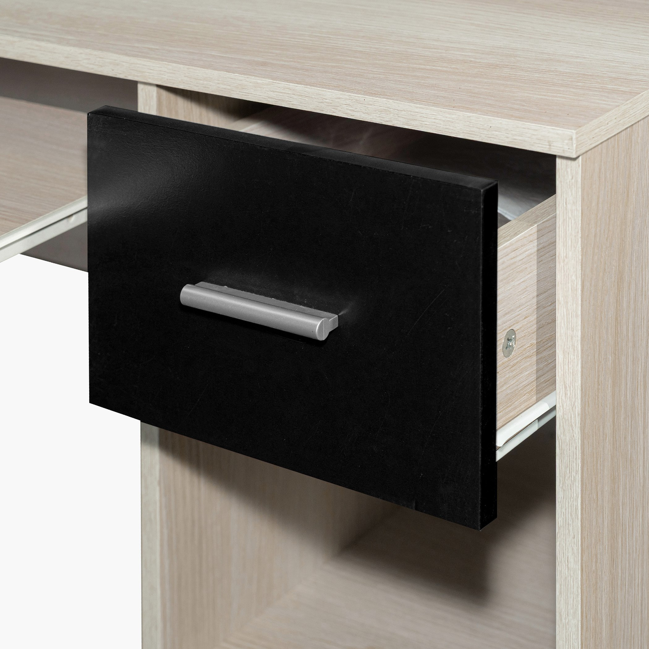 Movo Liya 1-Drawer Study Desk with Open Shelf and Keyboard Tray-hbxfurniture-office-desks-image-5