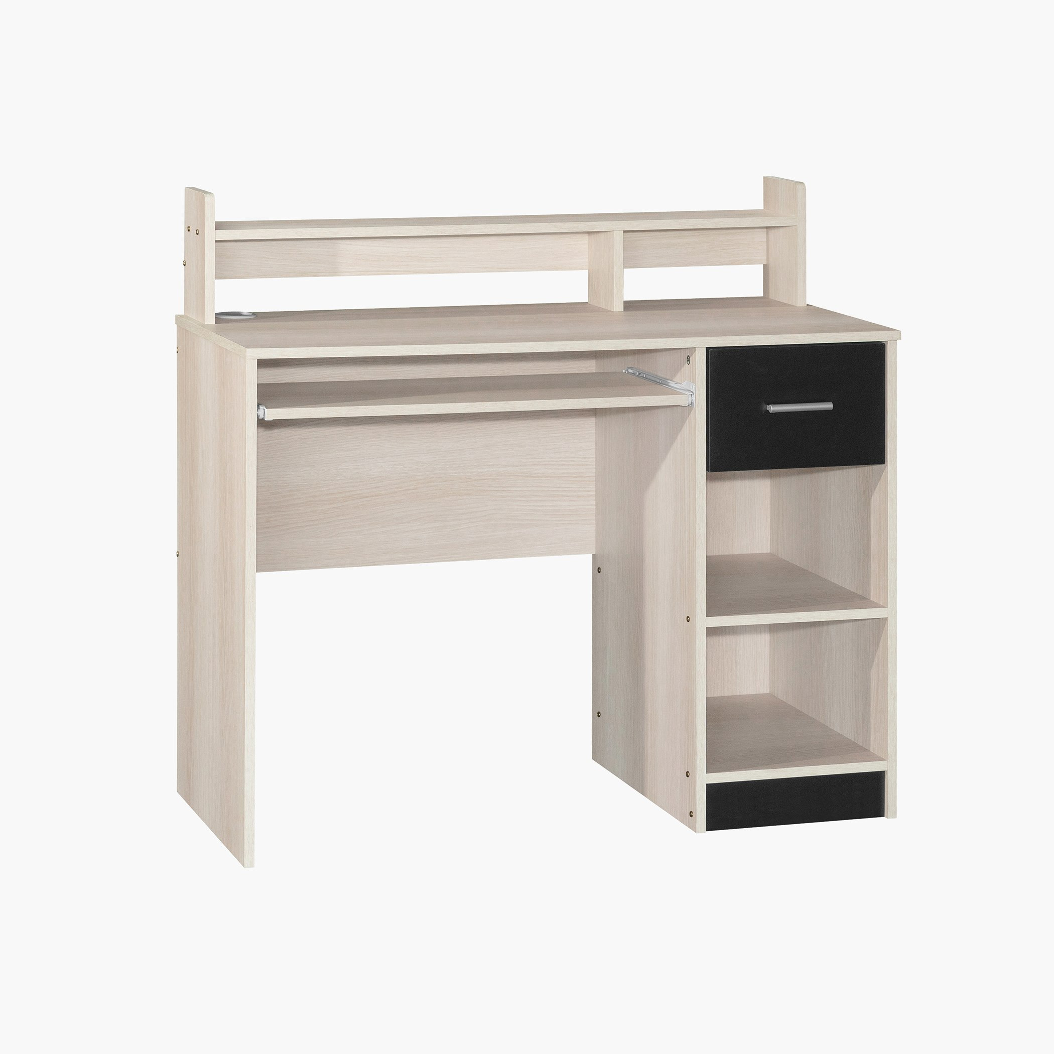 Movo Liya 1-Drawer Study Desk with Open Shelf and Keyboard Tray-hbxfurniture-office-desks-image-9