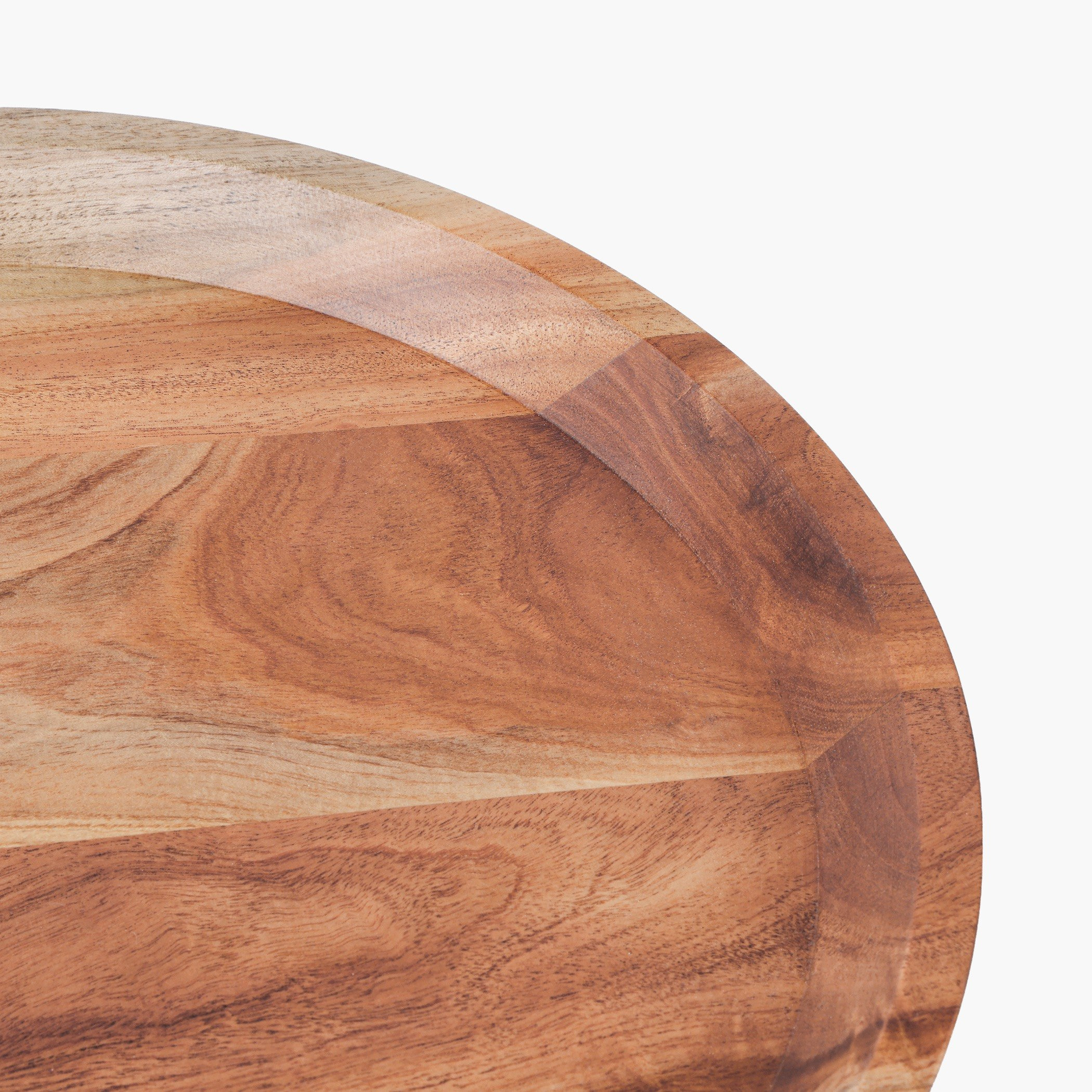Albero Round Tapered Tray - 30.5x30.5x2.5 cm-hbxdecorandfurnishings-tabletop-serveware-image-3