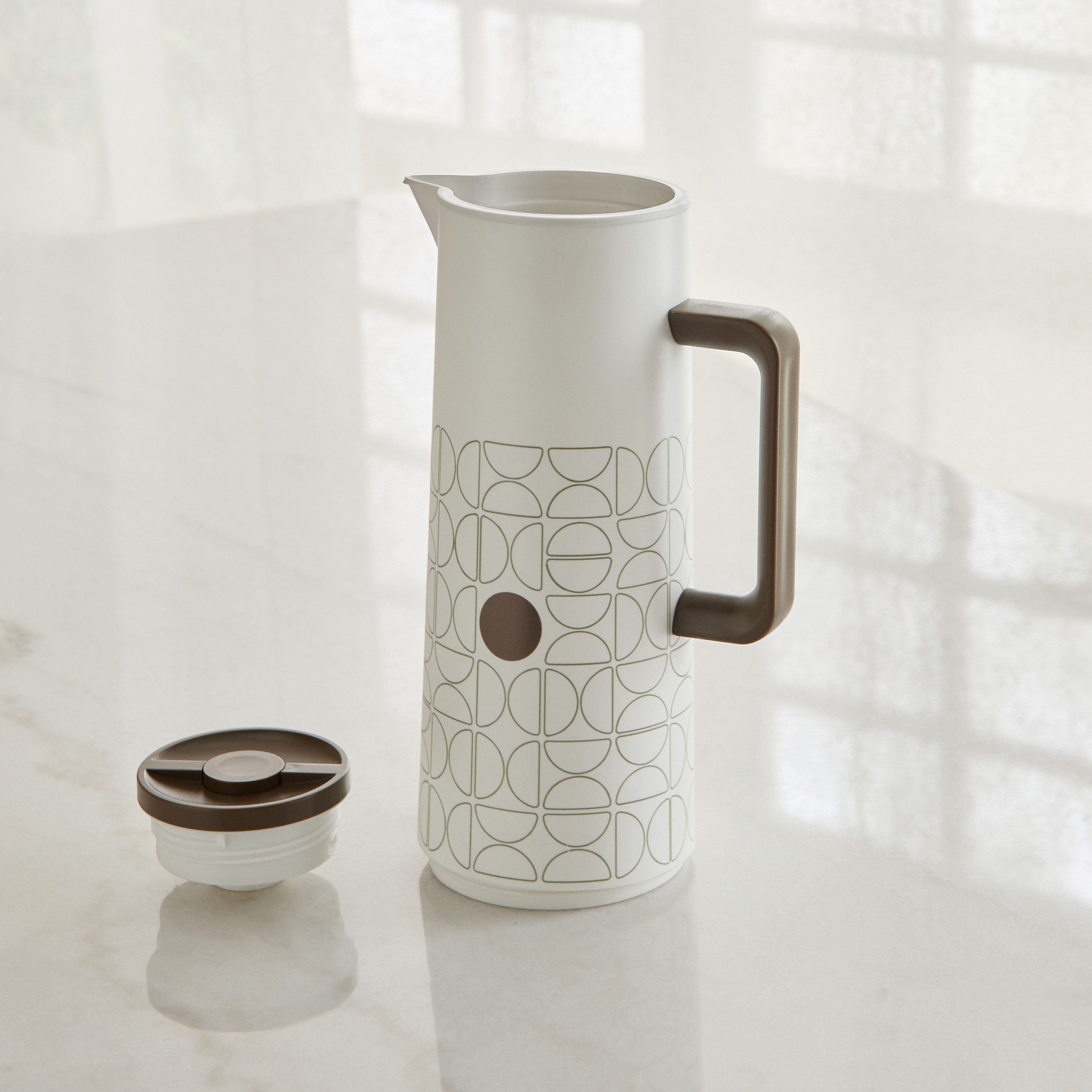 Ridge Hot and Cold Geo Vacuum Flask - 1 L-hbxhomeware-hbxkitchen-image-2