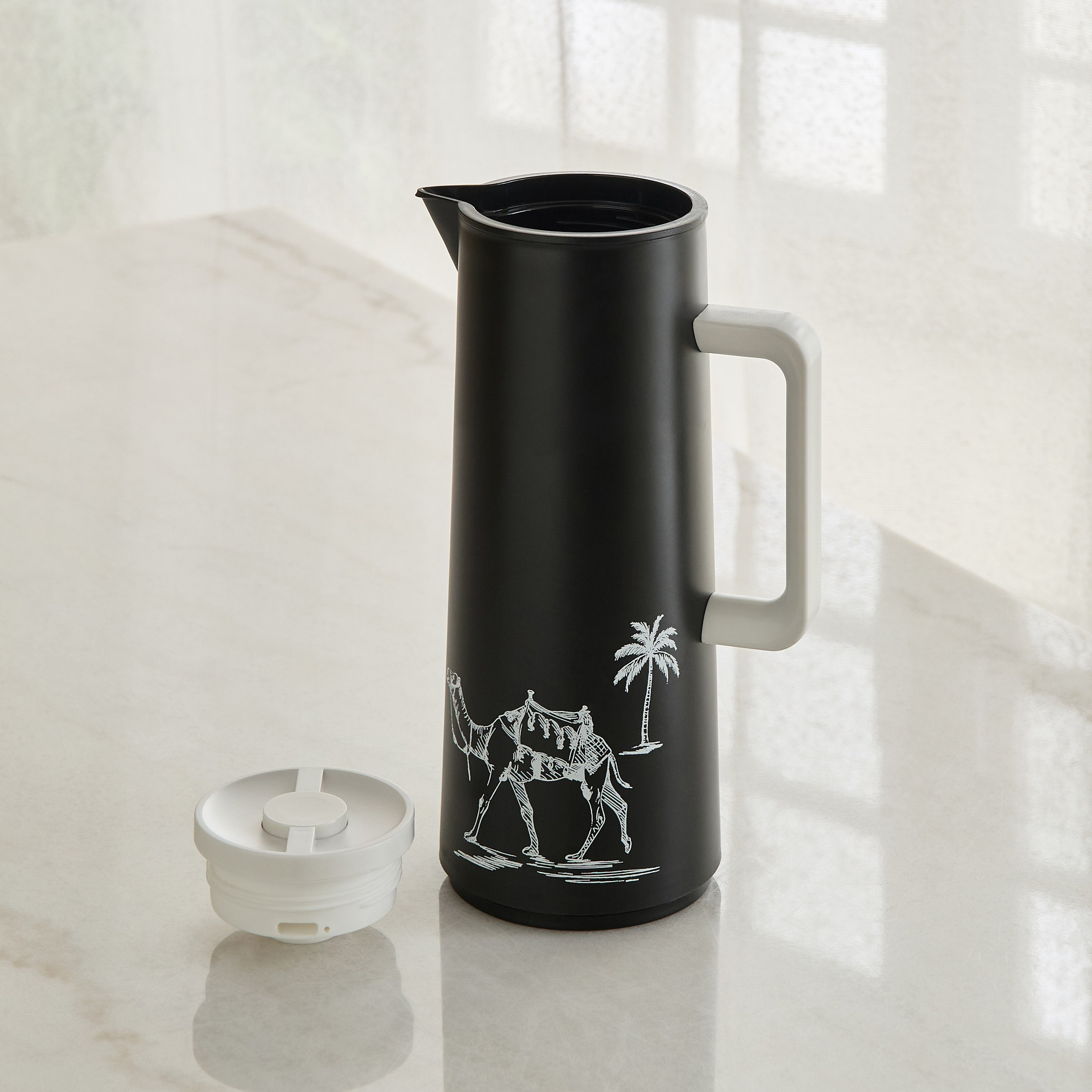 Ridge Hot and Cold Camel Vacuum Flask - 1 L-hbxhomeware-hbxkitchen-image-2