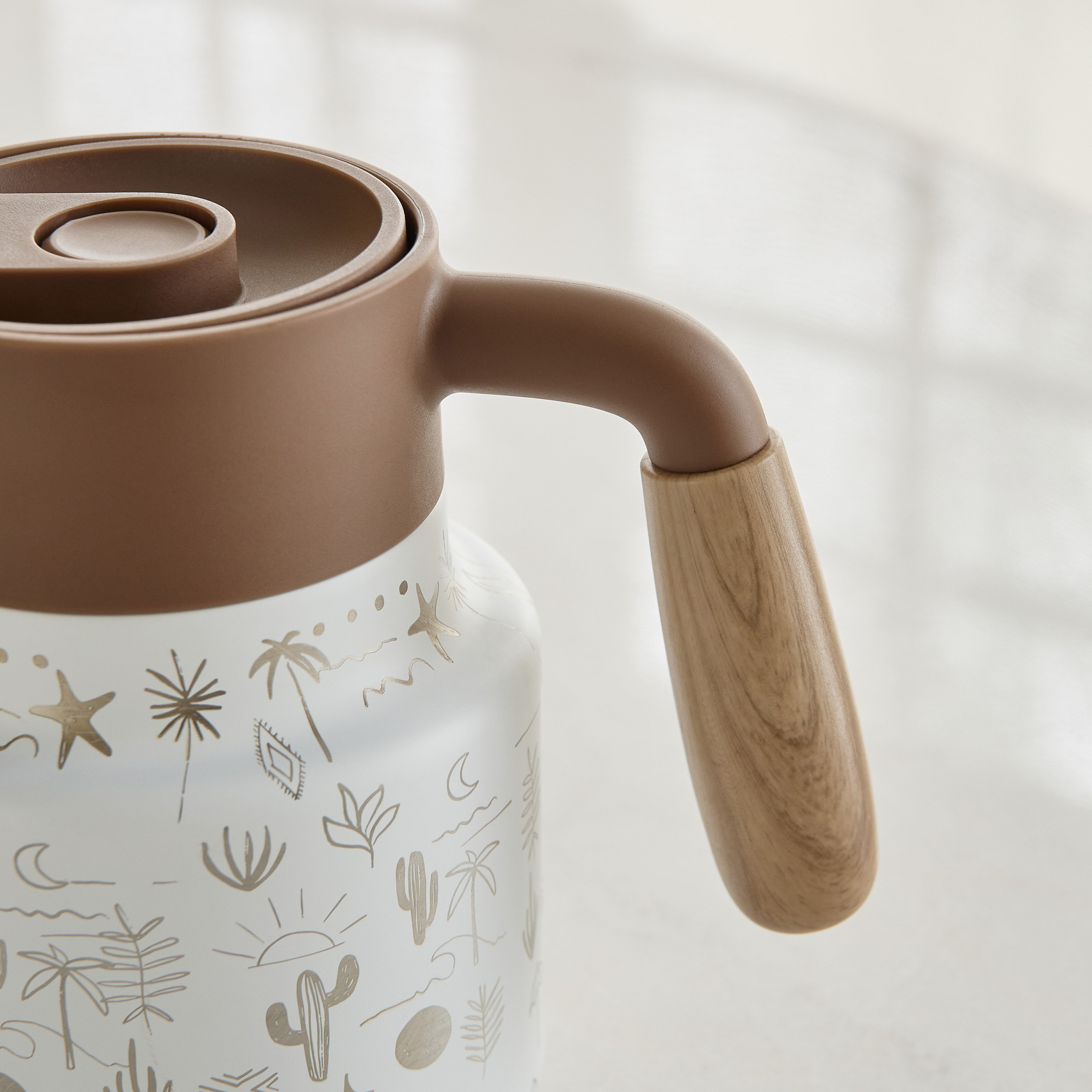 Ridge Stainless Steel Hot and Cold Desert Vacuum Flask - 1 L-hbxhomeware-hbxkitchen-image-4
