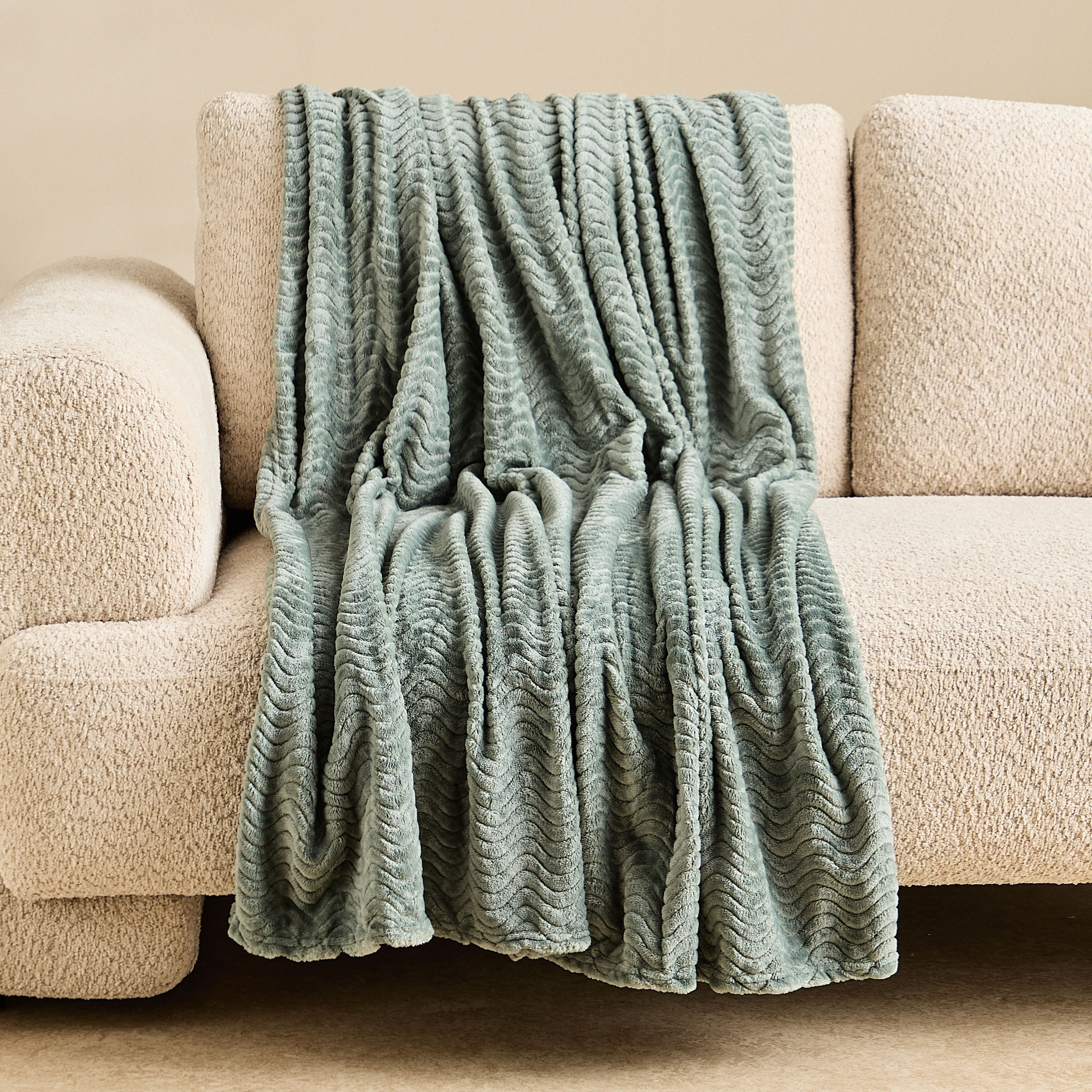 Wave Jacquard Flannel Throw - 130x160 cm-PROMO_HB_AE_B1G1_250925-image-1
