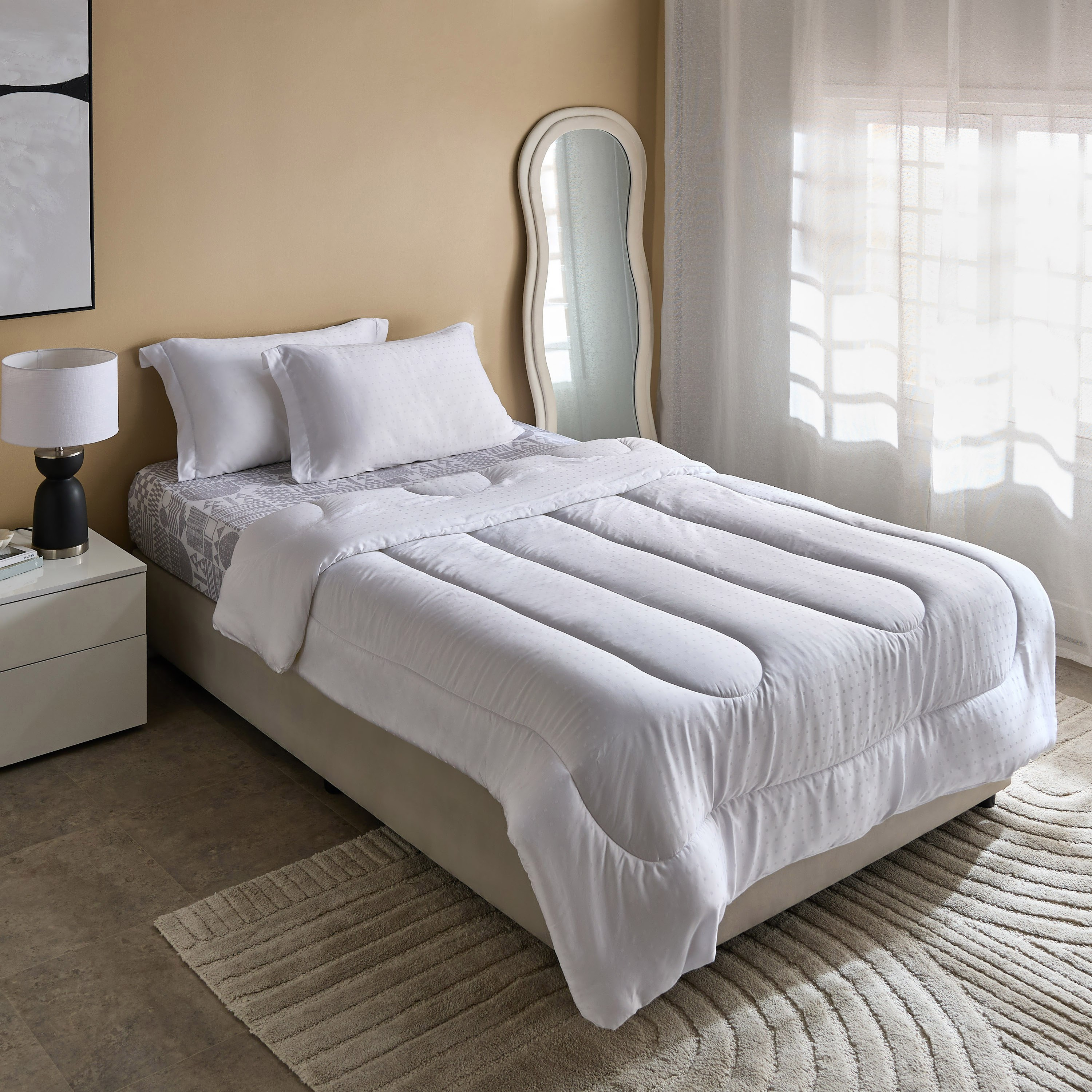 Tencelbliss 3-Piece Dobby Tencel Twin Comforter Set - 160x220 cm-hbxhomeware-hbxbedroom-image-7