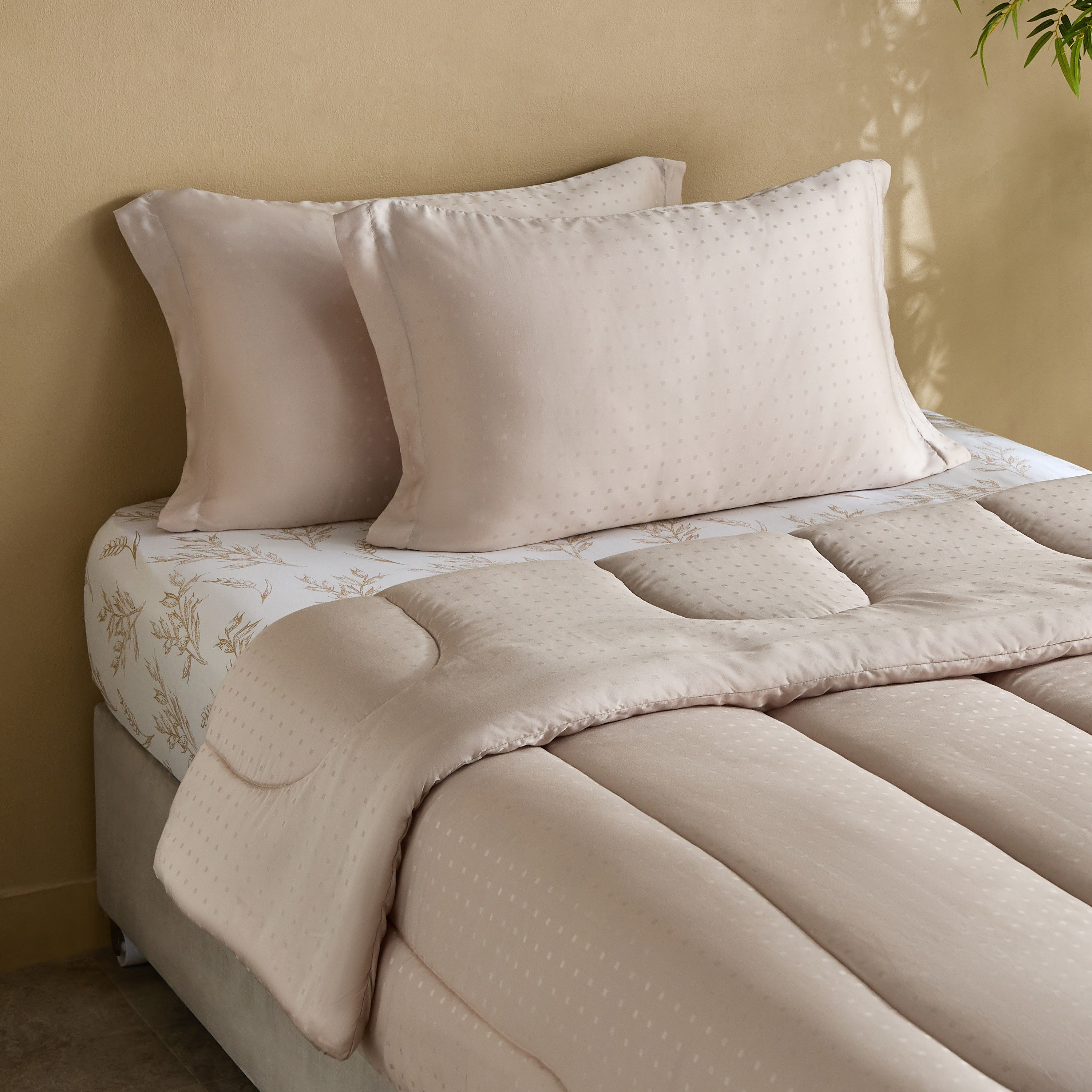 Tencelbliss 3-Piece Dobby Tencel Twin Comforter Set - 160x220 cm-hbxhomeware-hbxbedroom-image-1