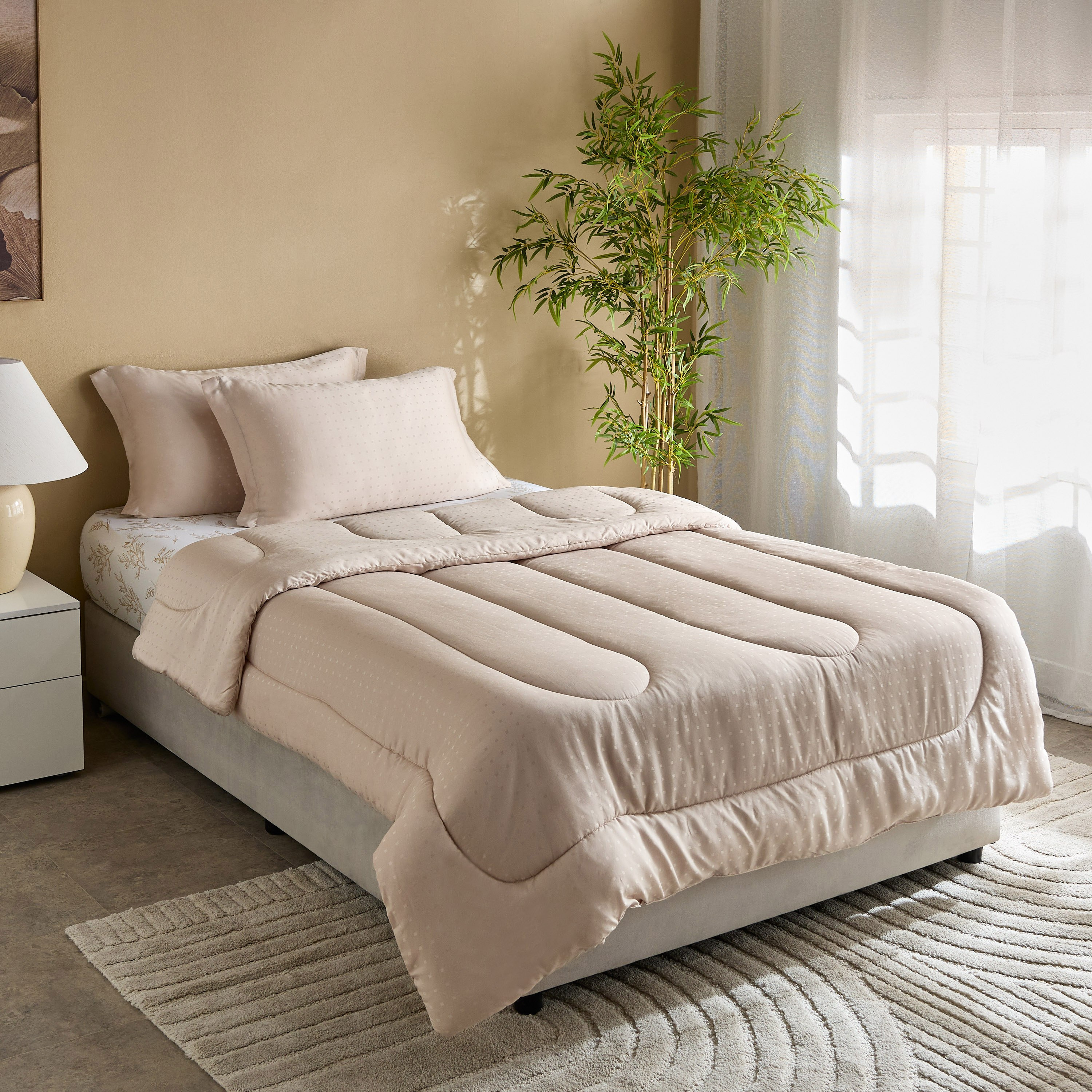 Tencelbliss 3-Piece Dobby Tencel Twin Comforter Set - 160x220 cm-hbxhomeware-hbxbedroom-image-7
