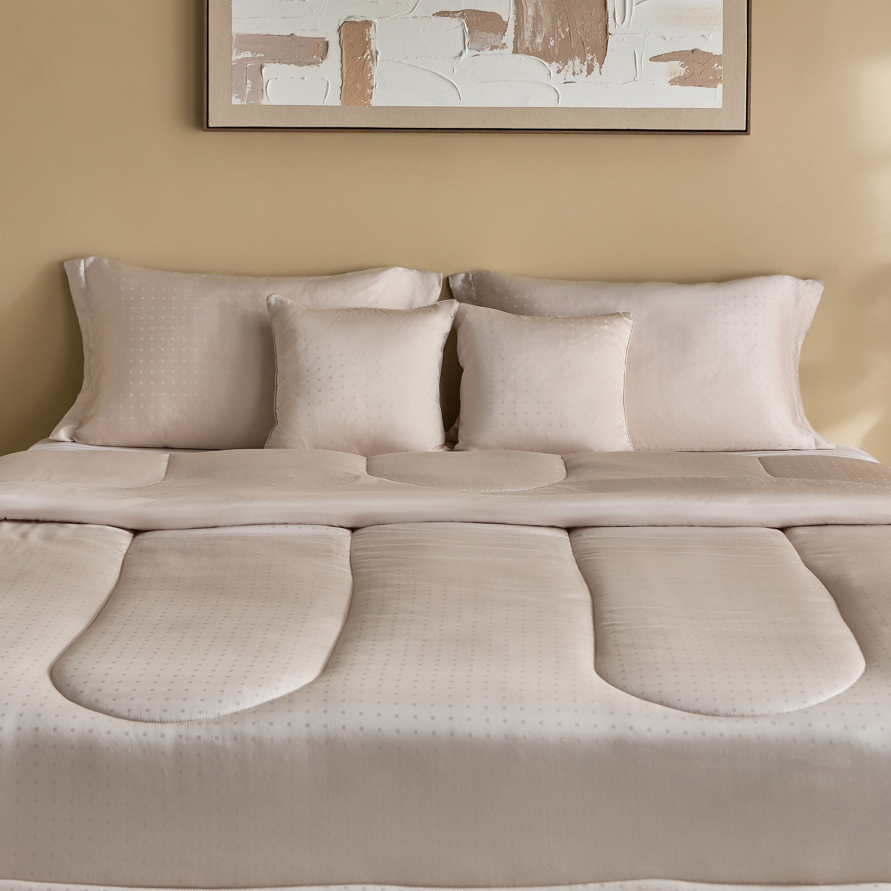 Tencelbliss 5-Piece Dobby Tencel King Comforter Set - 220x240 cm-hbxhomeware-hbxbedroom-image-2