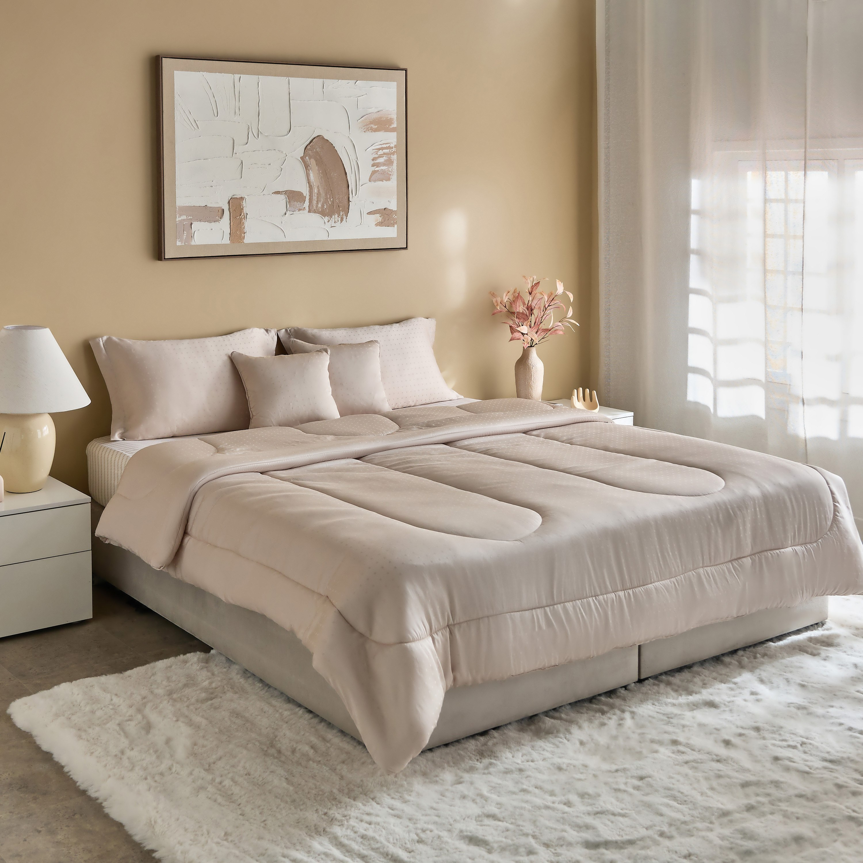 Tencelbliss 5-Piece Dobby Tencel King Comforter Set - 220x240 cm-hbxhomeware-hbxbedroom-image-8
