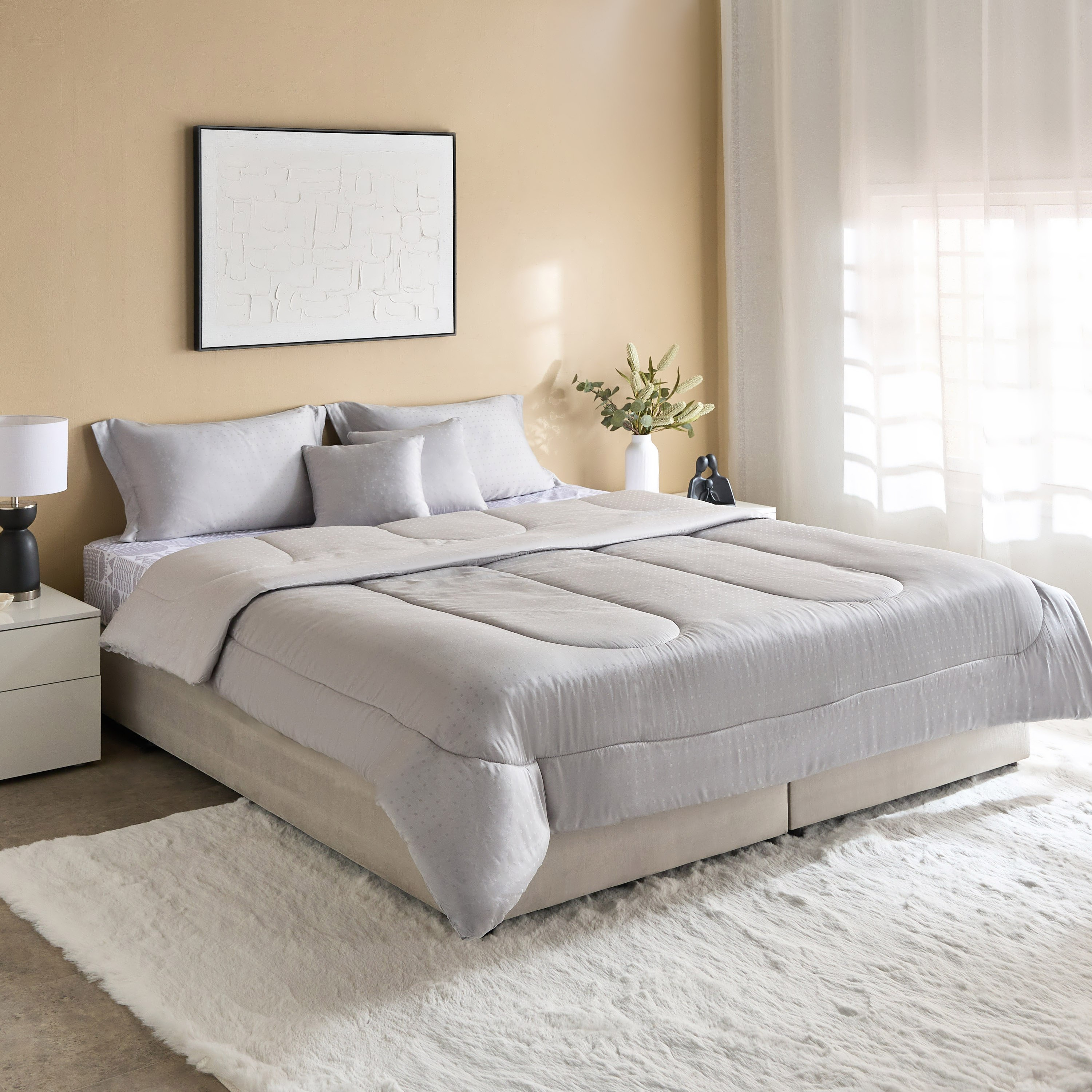 طقم لحاف كينج دوبي تينسل 5 قطع من تينسل بليس - 220x240 سم-hbxhomeware-hbxbedroom-image-8