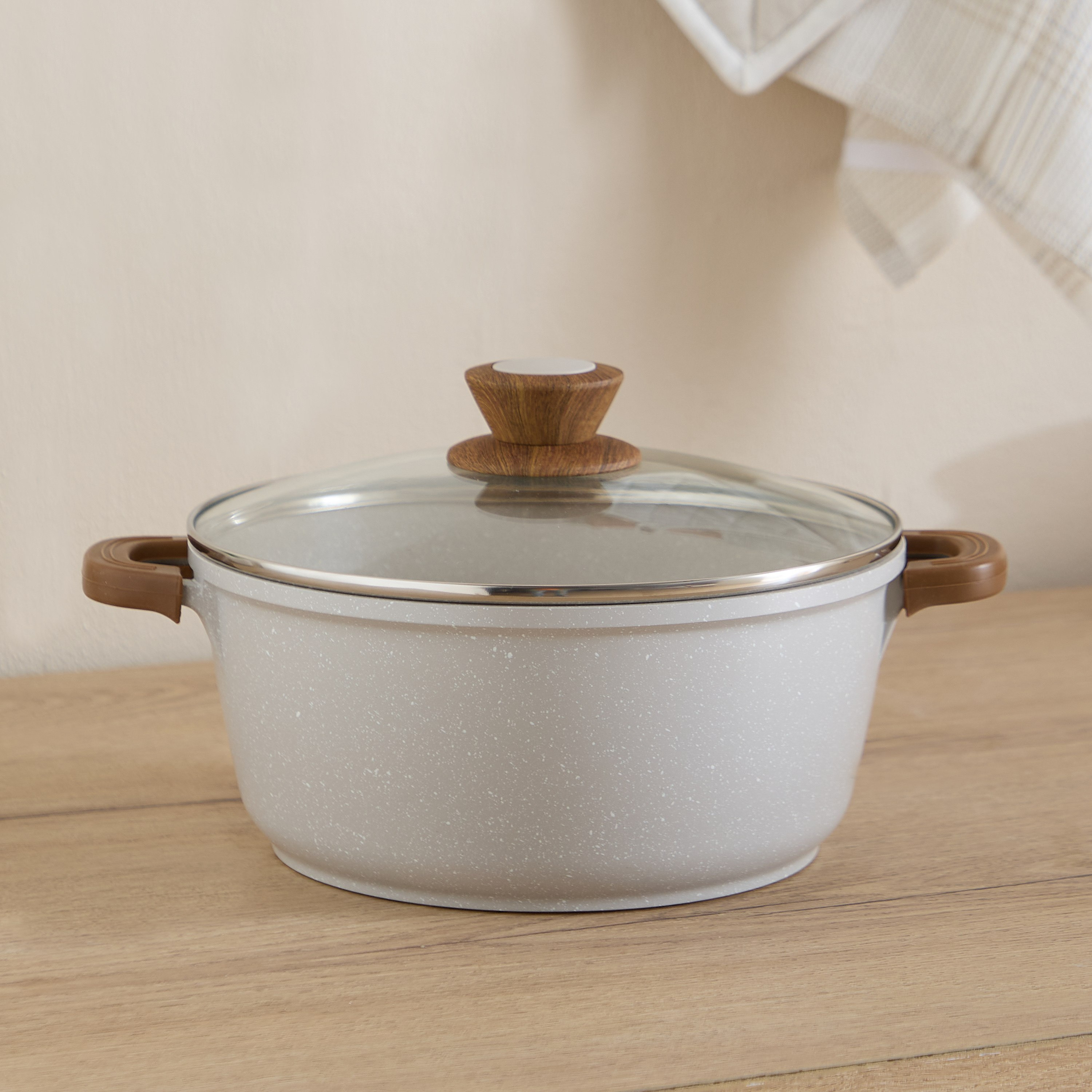 La Natura Deep Casserole with Induction and Lid - 24 cm-hbxkitchen-kitchenware-foodpreparation-image-1