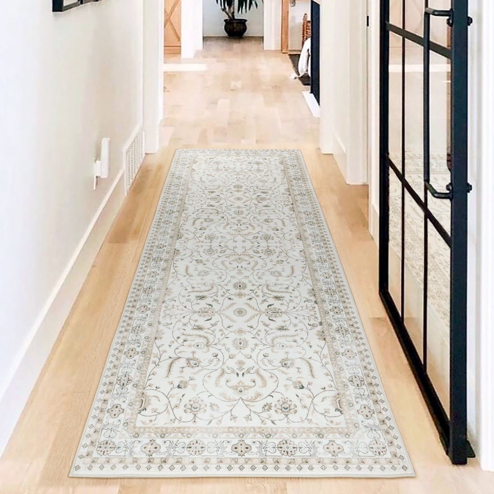 سجادة مخملية سيزا من ميراج - 80x230 سم-hbxdecorandfurnishings-floorcoverings-rugs-image-1