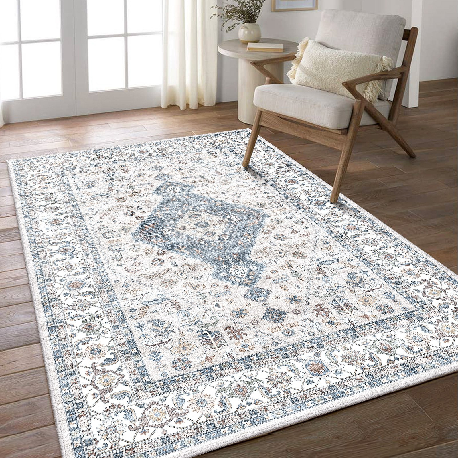 Miraj Zoro Velvet Rug - 120x170 cm-hbxdecorandfurnishings-floorcoverings-rugs-image-1