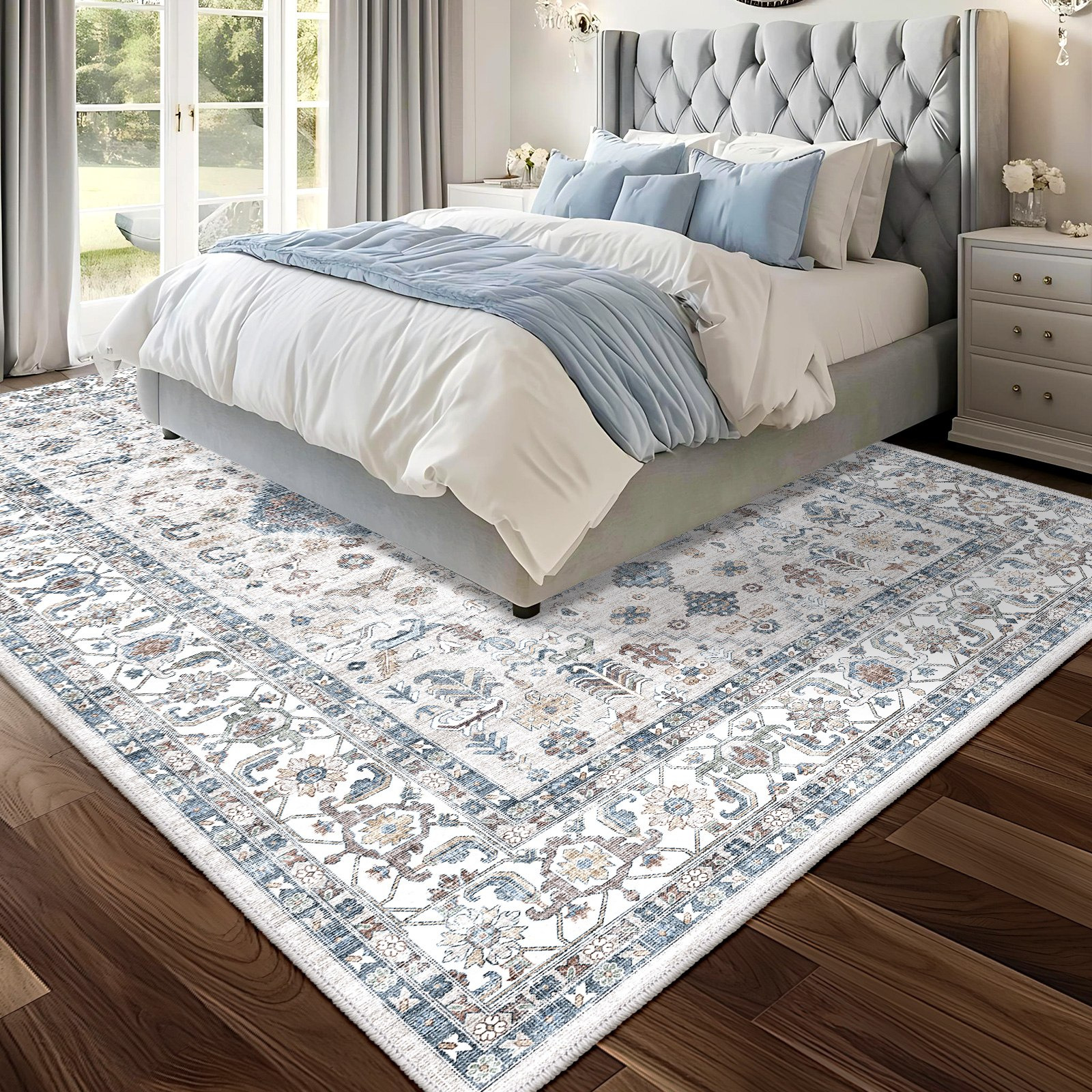 Miraj Zoro Velvet Rug - 200x300 cm-hbxdecorandfurnishings-floorcoverings-rugs-image-2