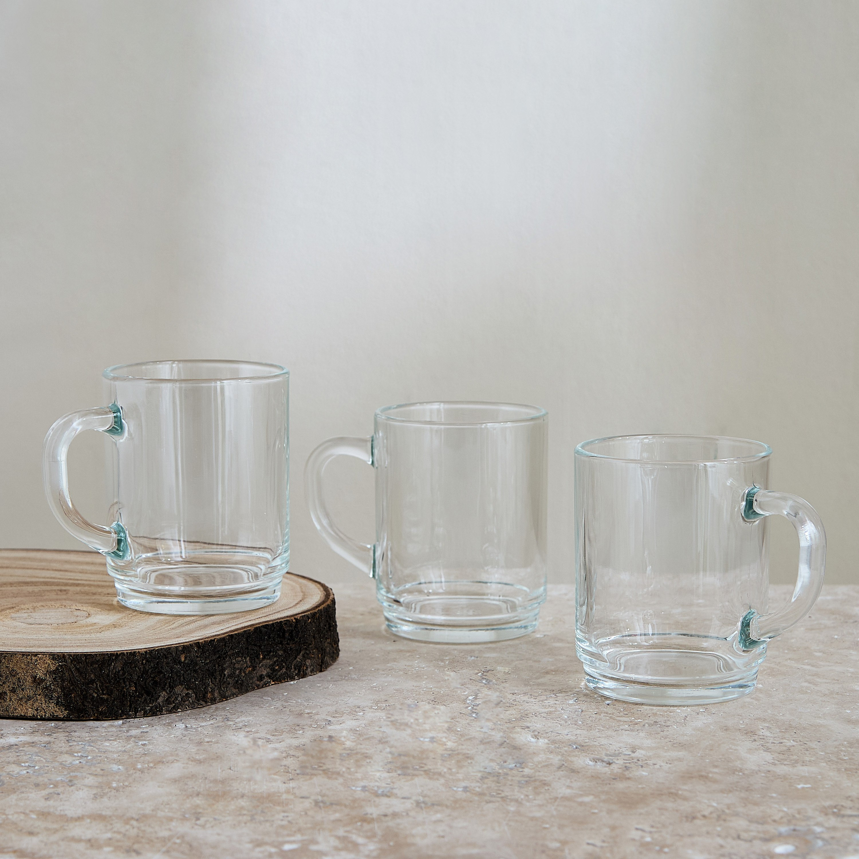Conique 3-Piece Glass Mug Set - 250 ml-hbxhomeware-diningandtabletop-coffeeandteasets-image-4