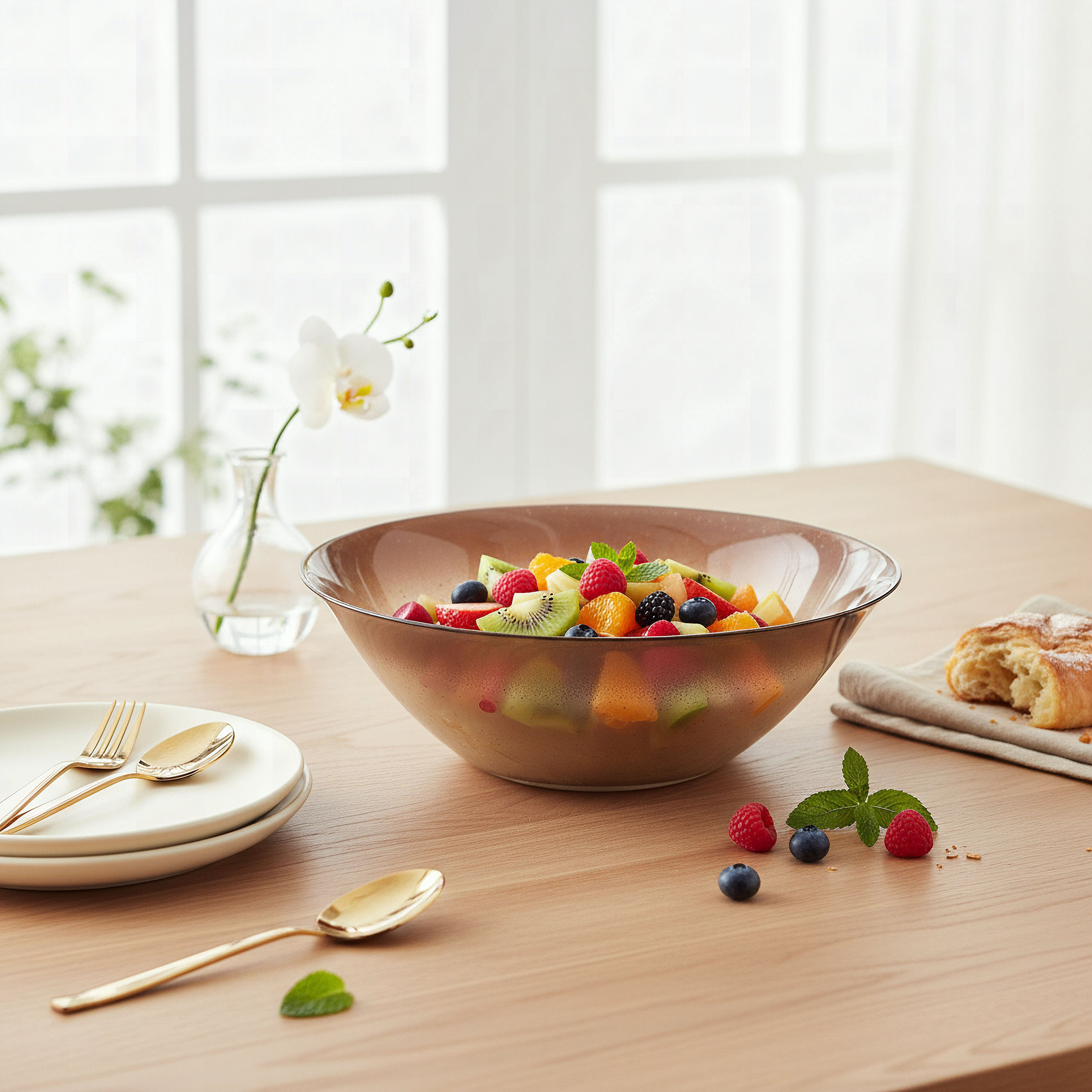 Luminarc Glass Artasym Serving Bowl - 27 cm-hbxdecorandfurnishings-tabletop-crockery-image-3