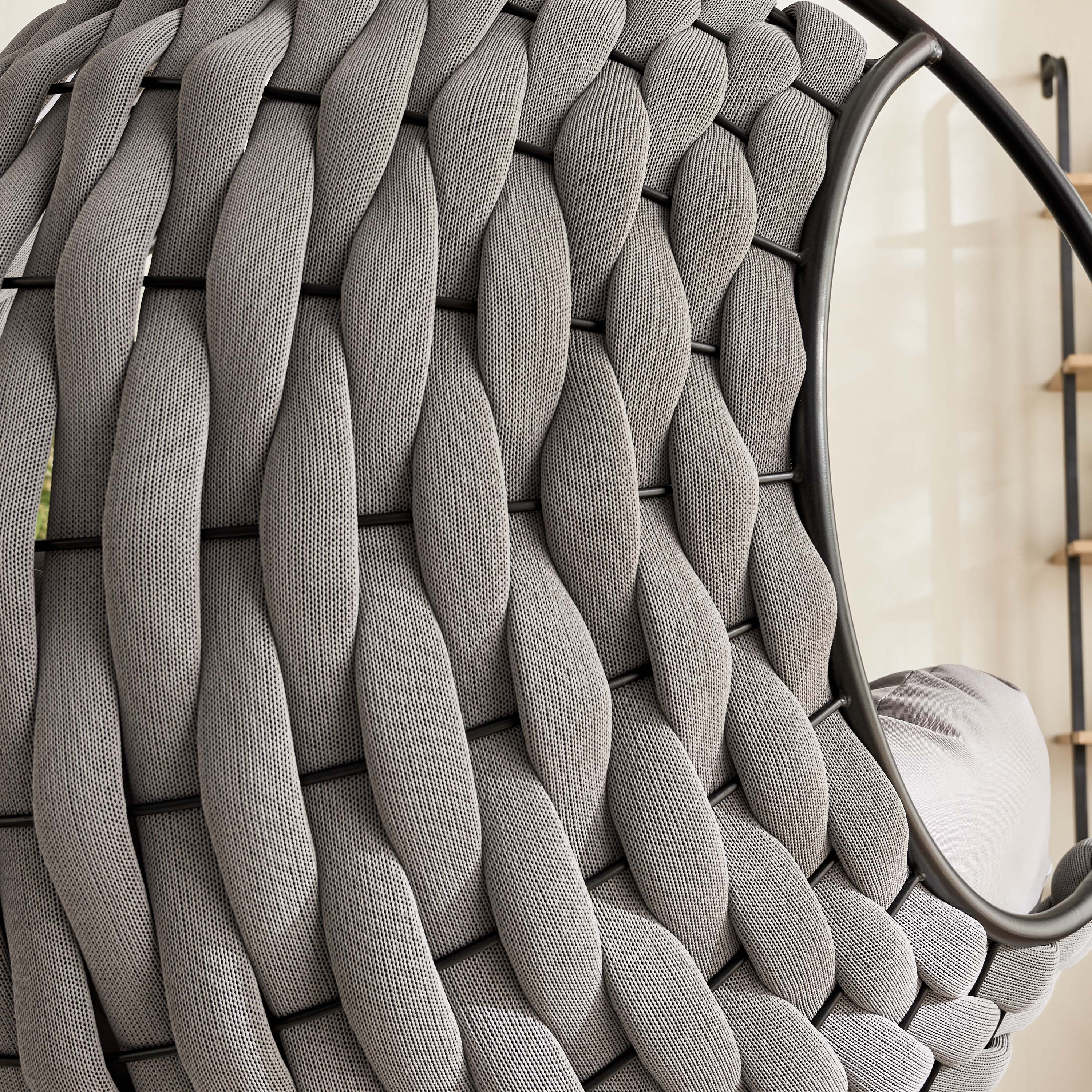 Vera Erica Outdoor Swing with Cushion-hbxfurniture-outdoor-swingsandchairs-image-6
