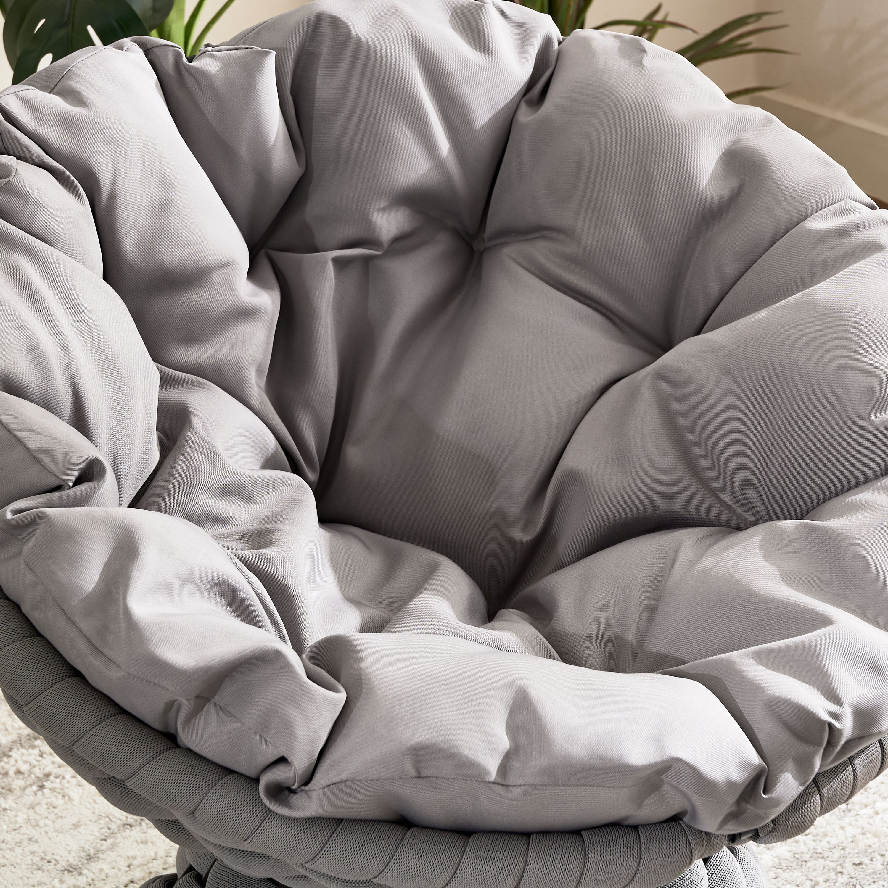 Vera Erica Swivel Outdoor Chair with Cushion-hbxfurniture-outdoor-swingsandchairs-image-4