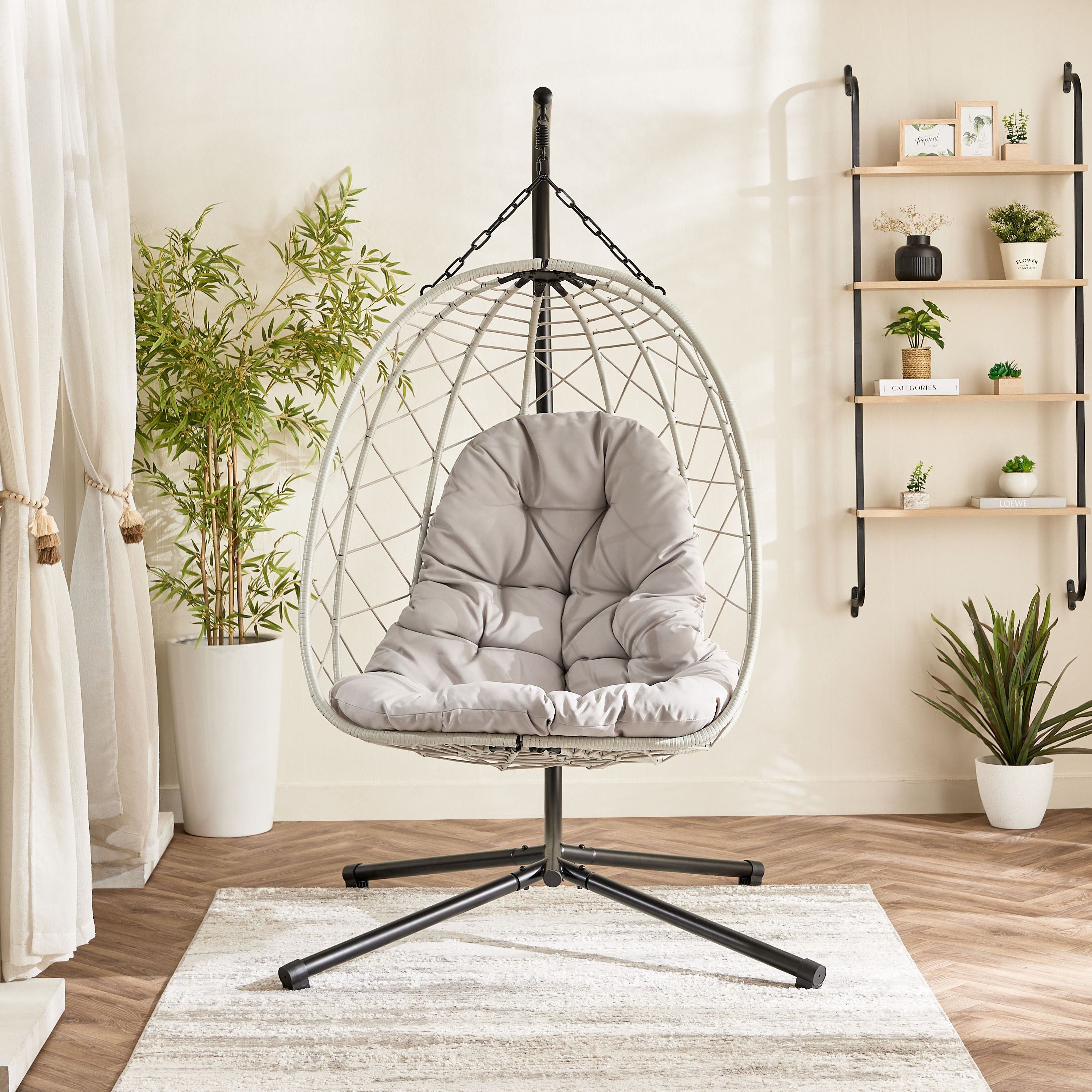 Vera Moira Outdoor Swing with Cushion-hbxfurniture-outdoor-swingsandchairs-image-2
