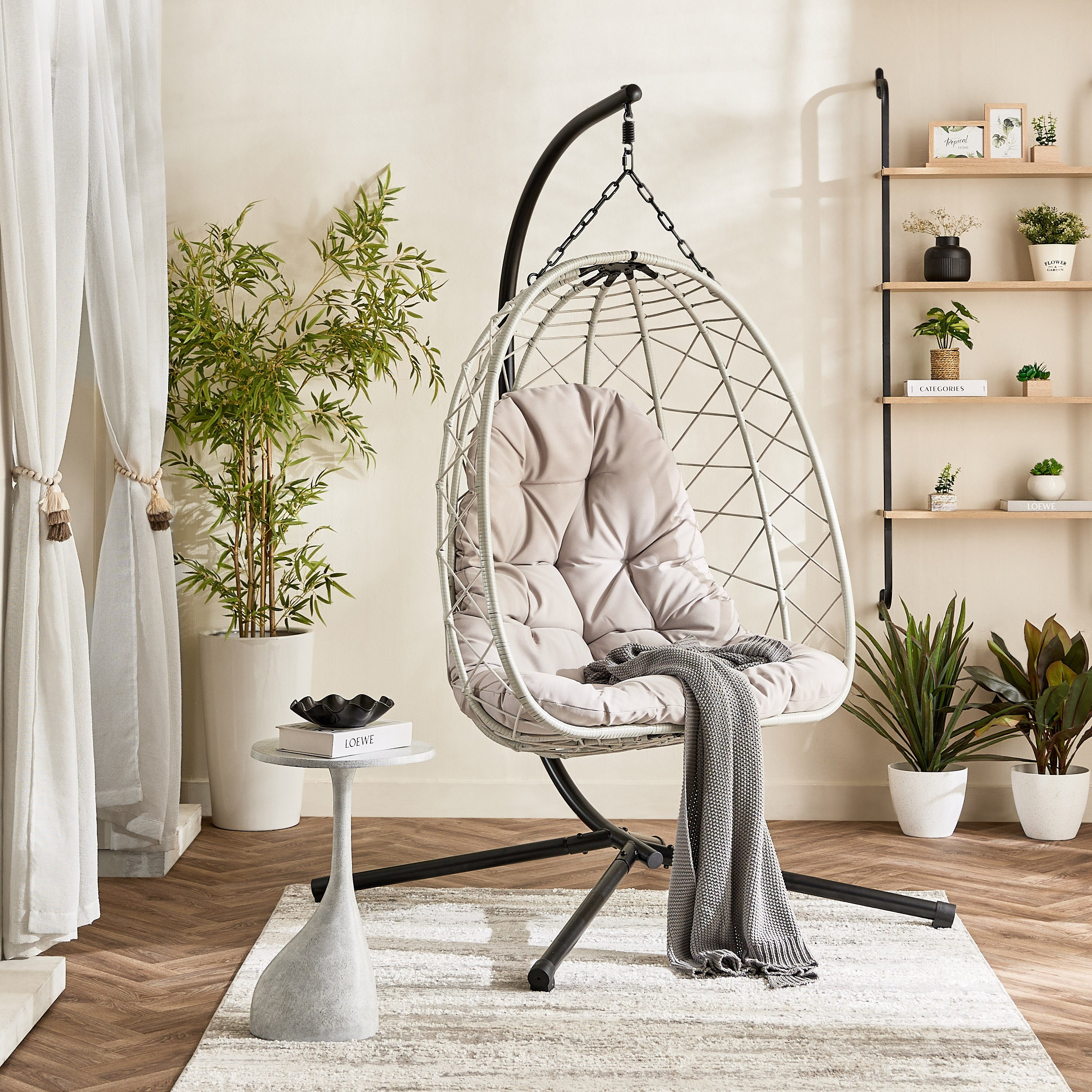 Vera Moira Outdoor Swing with Cushion-hbxfurniture-outdoor-swingsandchairs-image-8