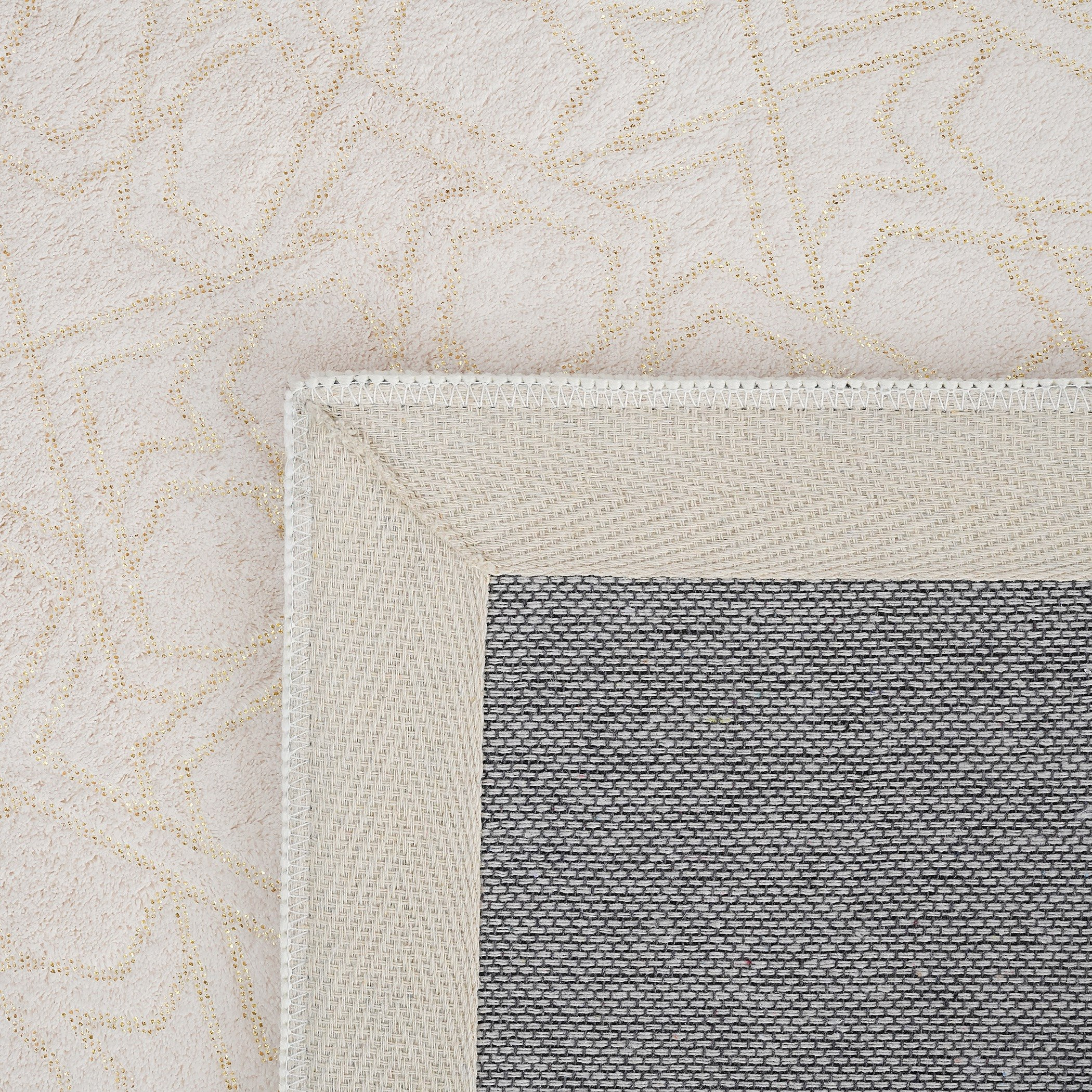 Layali Noor Foil Printed Rug - 160x230 cm-hbxdecorandfurnishings-floorcoverings-rugs-image-6