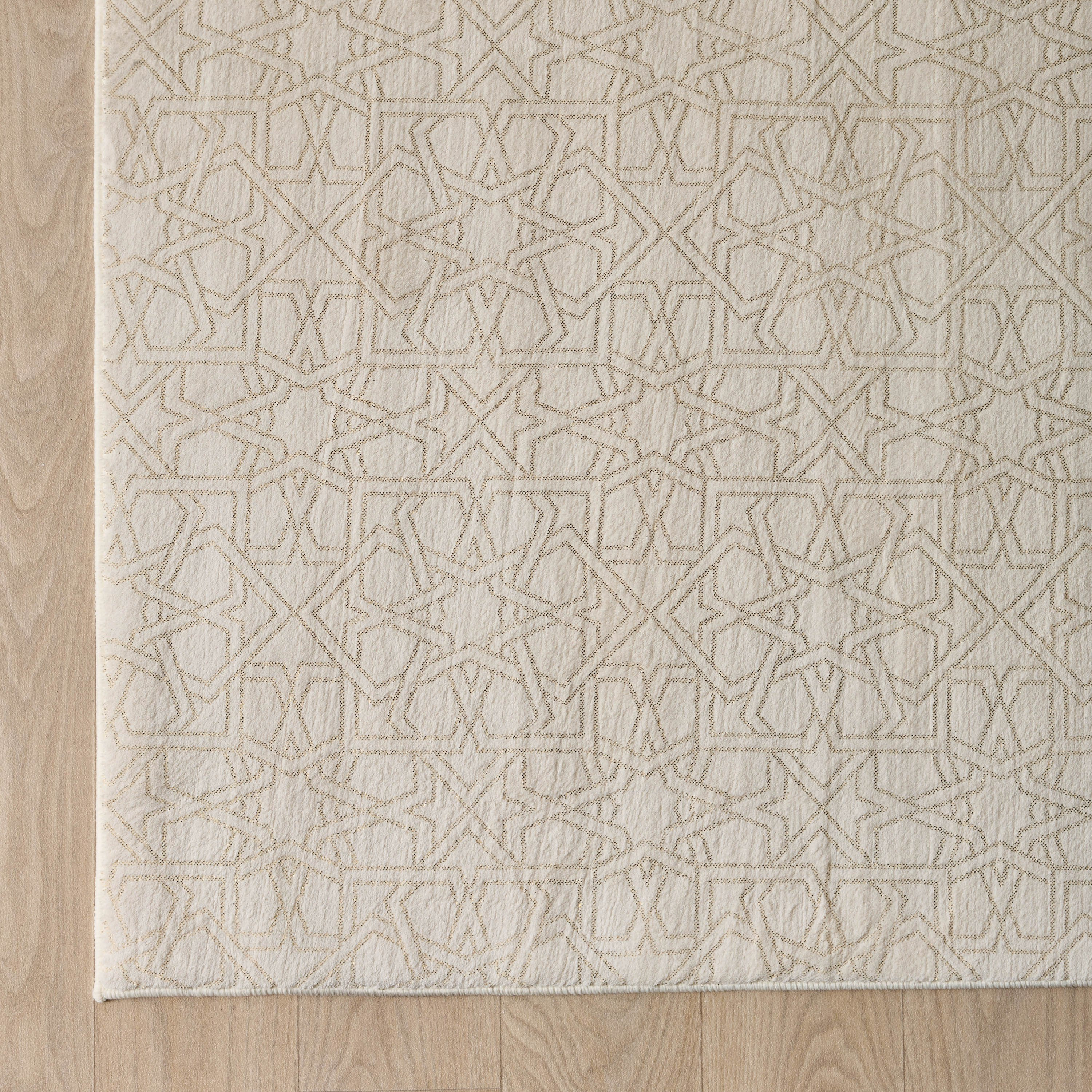 Layali Noor Foil Printed Rug - 200x300 cm-hbxdecorandfurnishings-floorcoverings-rugs-image-3
