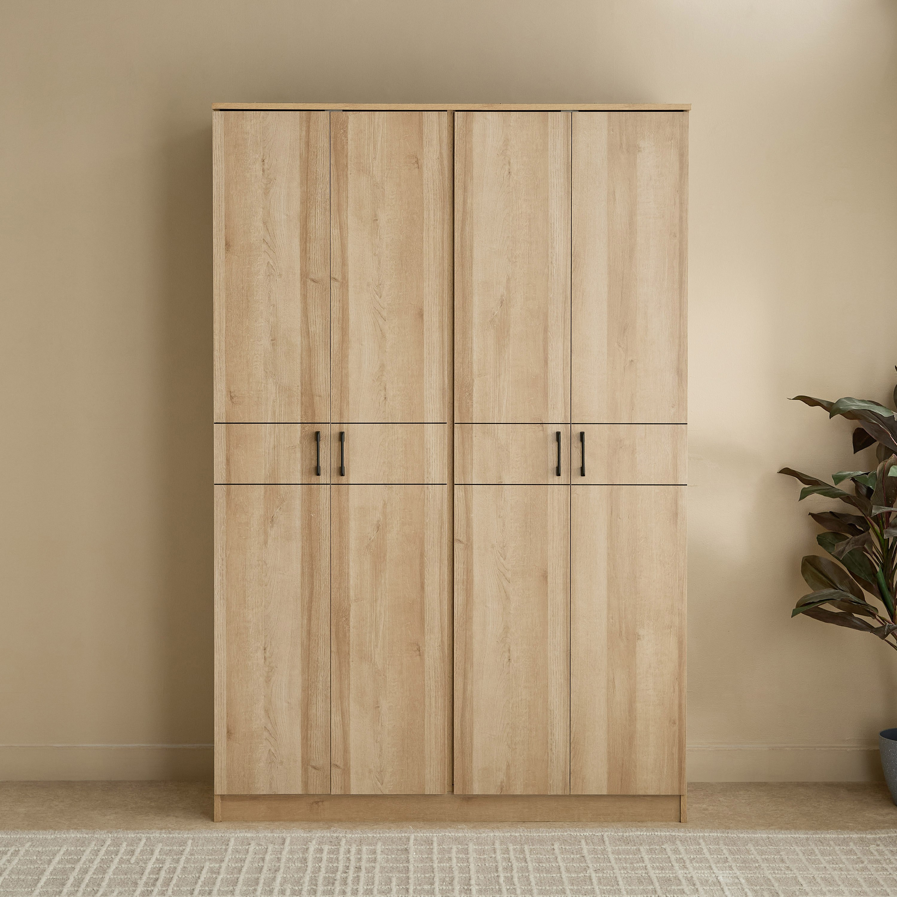 Movo Compacto 4-Door Wardrobe-hbxfurniture-wardrobes-image-2