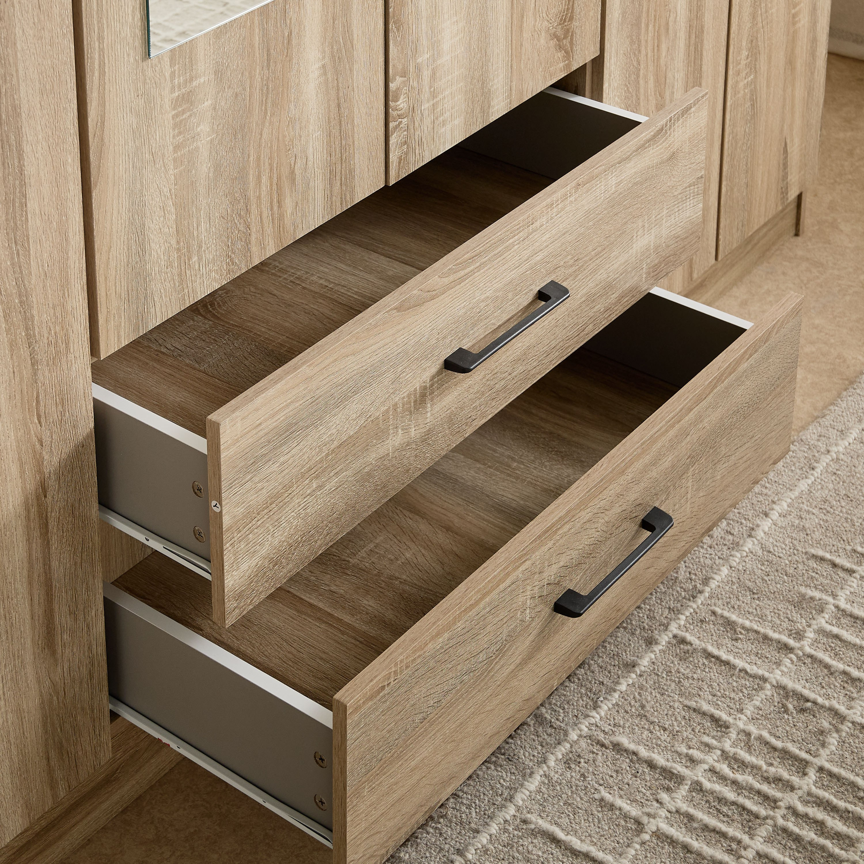 خزانة ملابس 6 أبواب مع درجين - أواسيس كلوفر من موڤو-hbxfurniture-wardrobes-image-6