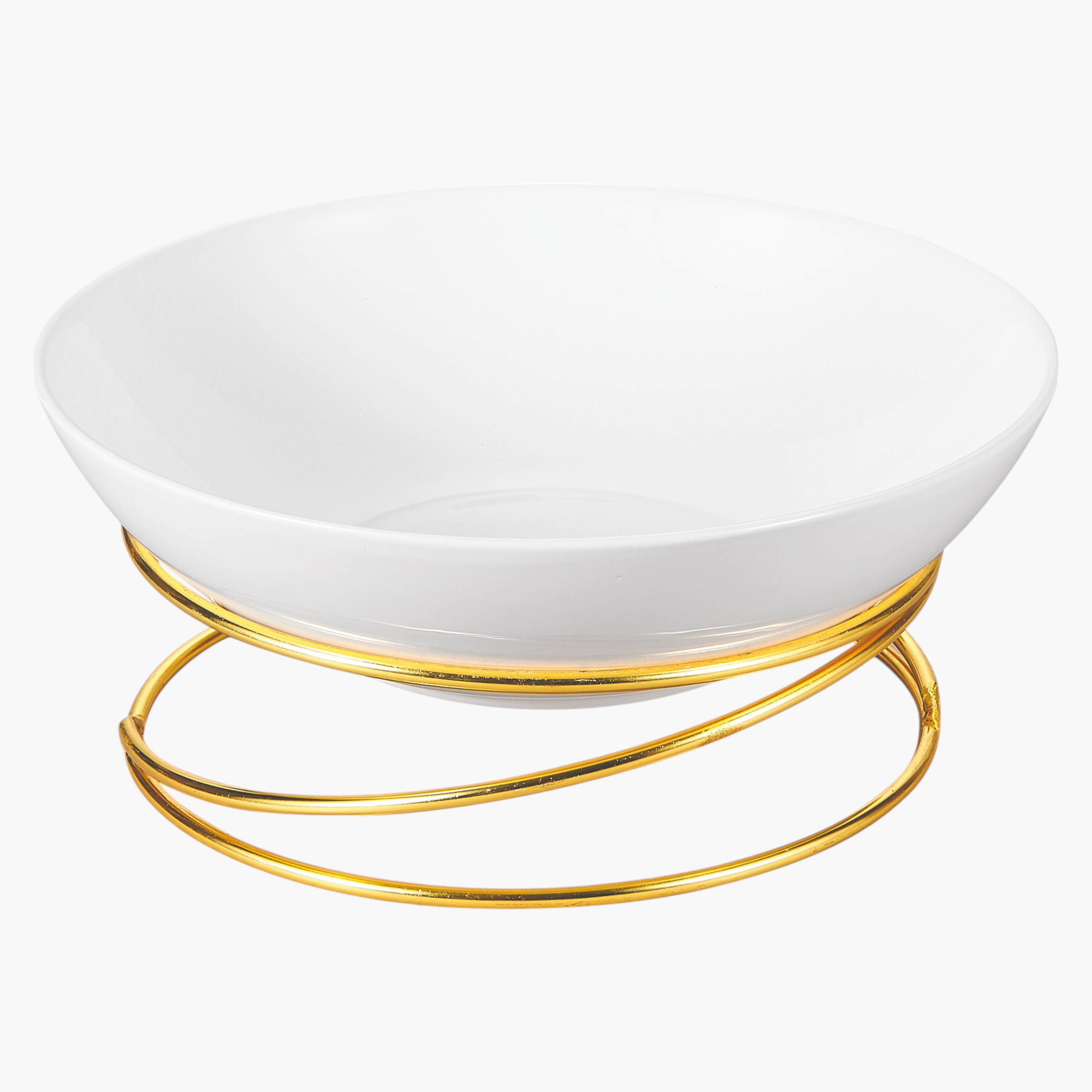 وعاء سلطة مستدير مع حامل من نيو-hbxdecorandfurnishings-tabletop-serveware-image-1