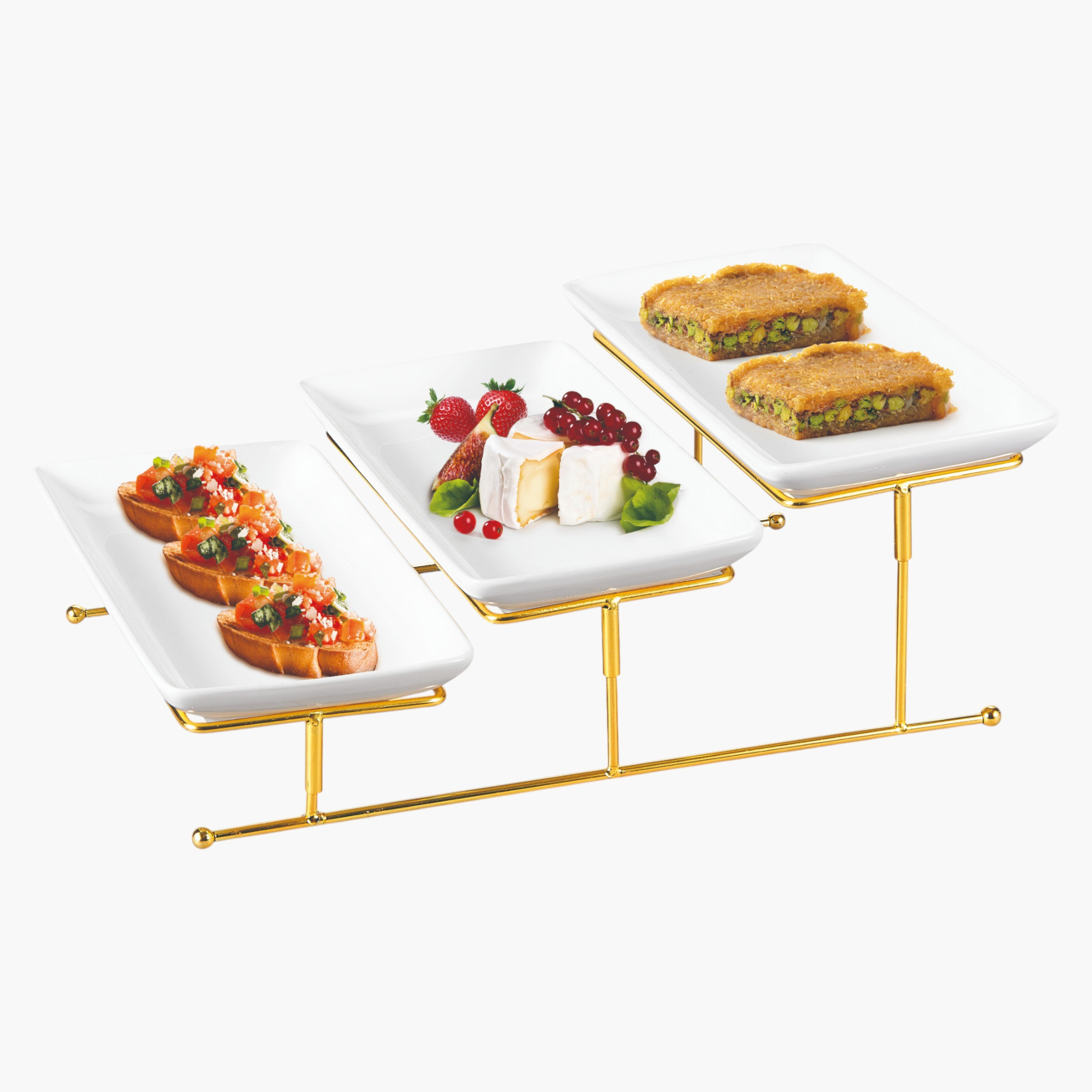 طقم تقديم مستطيل بـ3 طوابق مع حامل من نيو-hbxdecorandfurnishings-tabletop-serveware-image-2