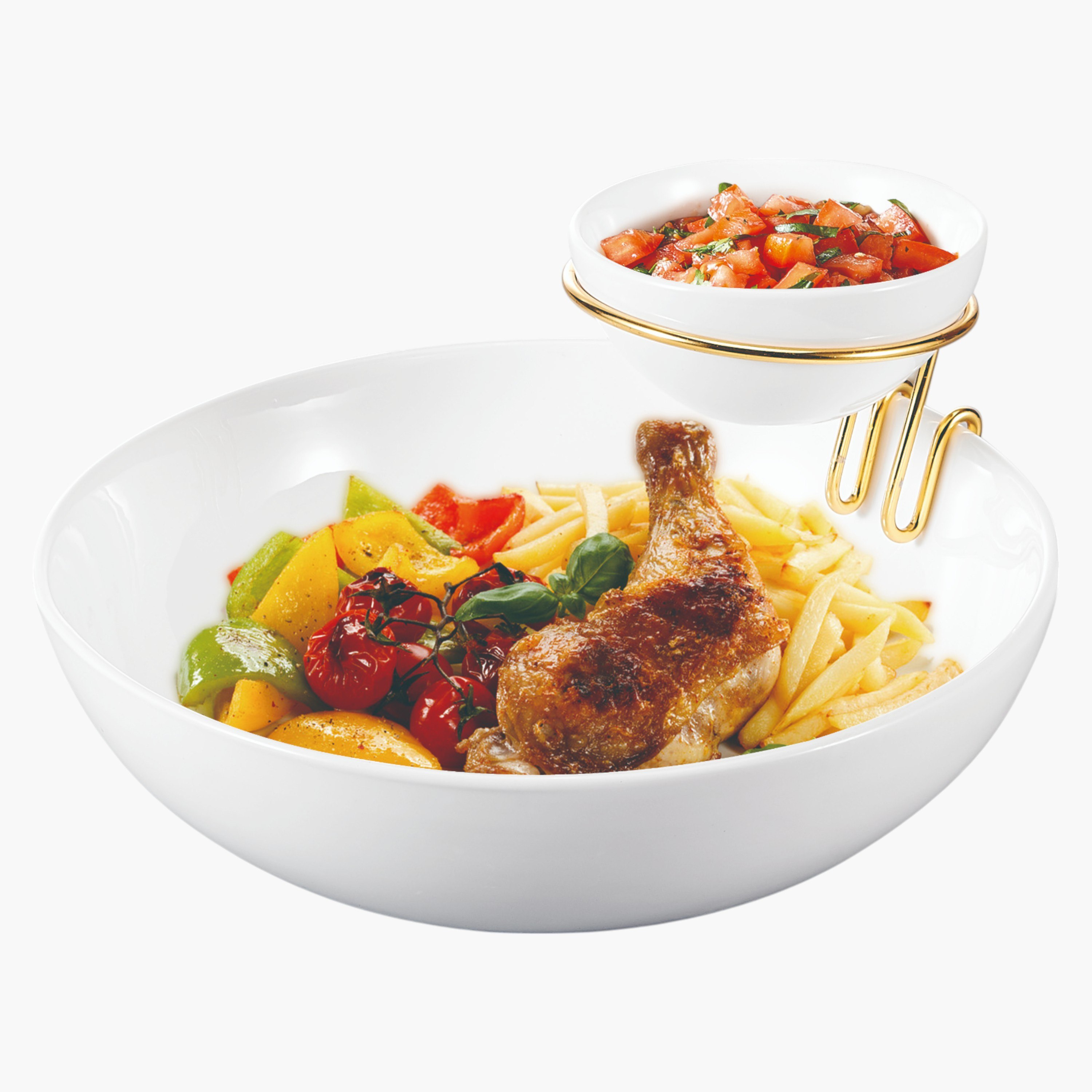 طقم تقديم رقائق وصلصة مع حامل قطعتين من نيو-hbxdecorandfurnishings-tabletop-serveware-image-1