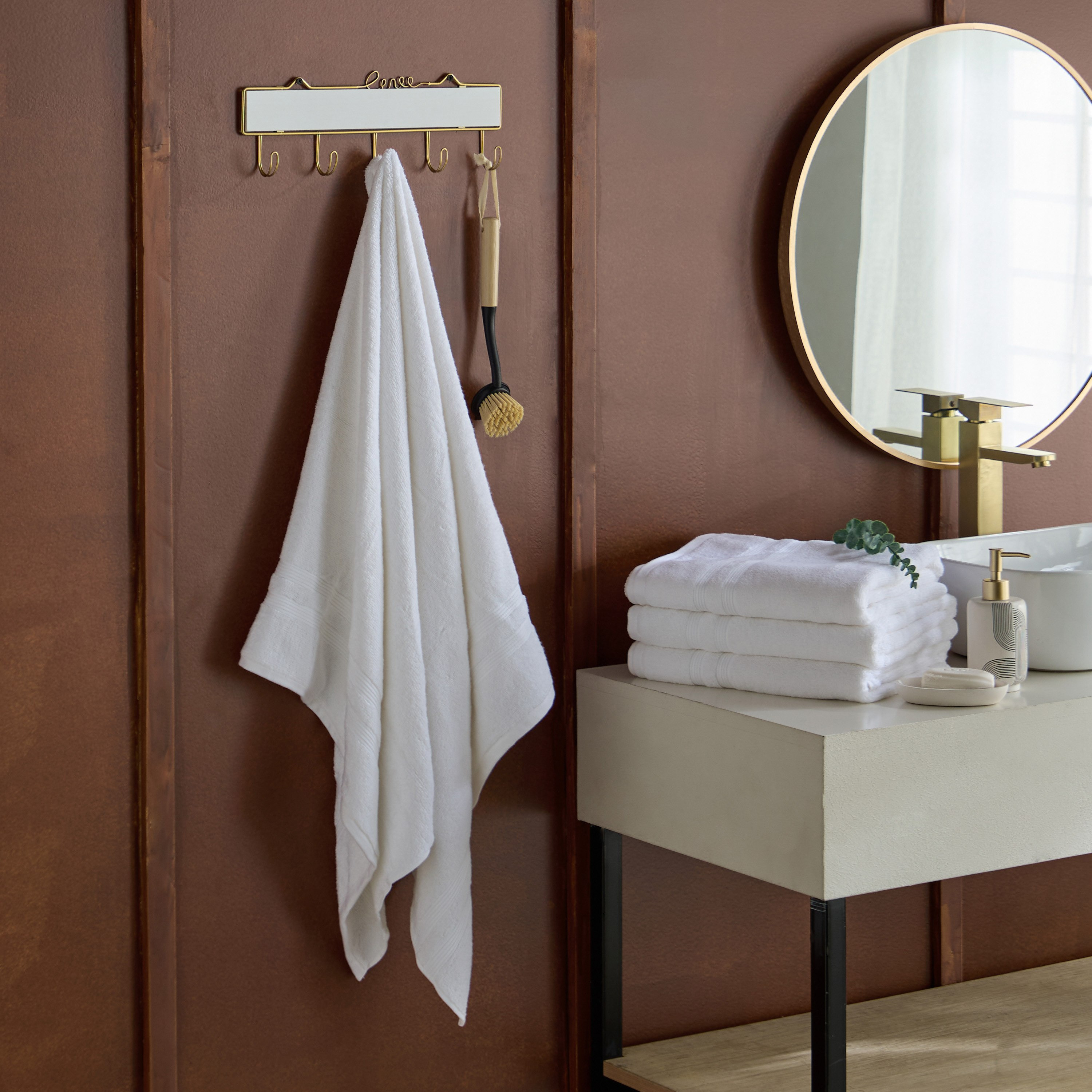 طقم مناشف حمام 4 قطع من أكسيس - 76x133 سم-hbxbathroom-bathroomtextiles-image-6