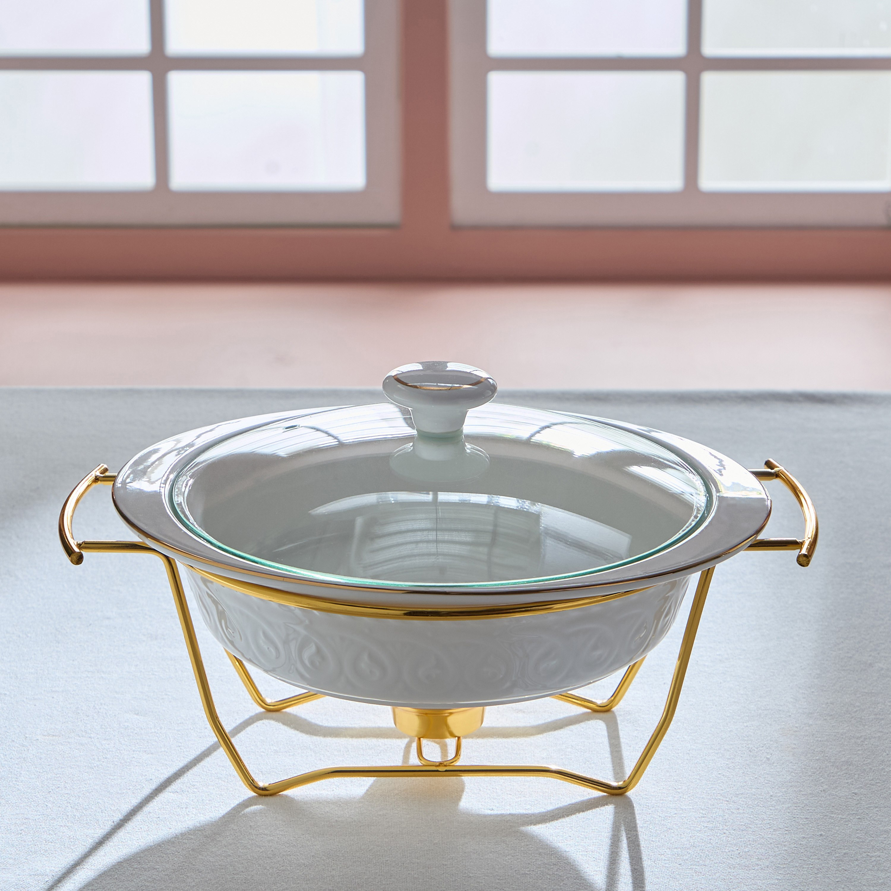 سخان طعام مستدير من نور لوكس - 2 لتر-hbxdecorandfurnishings-tabletop-serveware-image-6