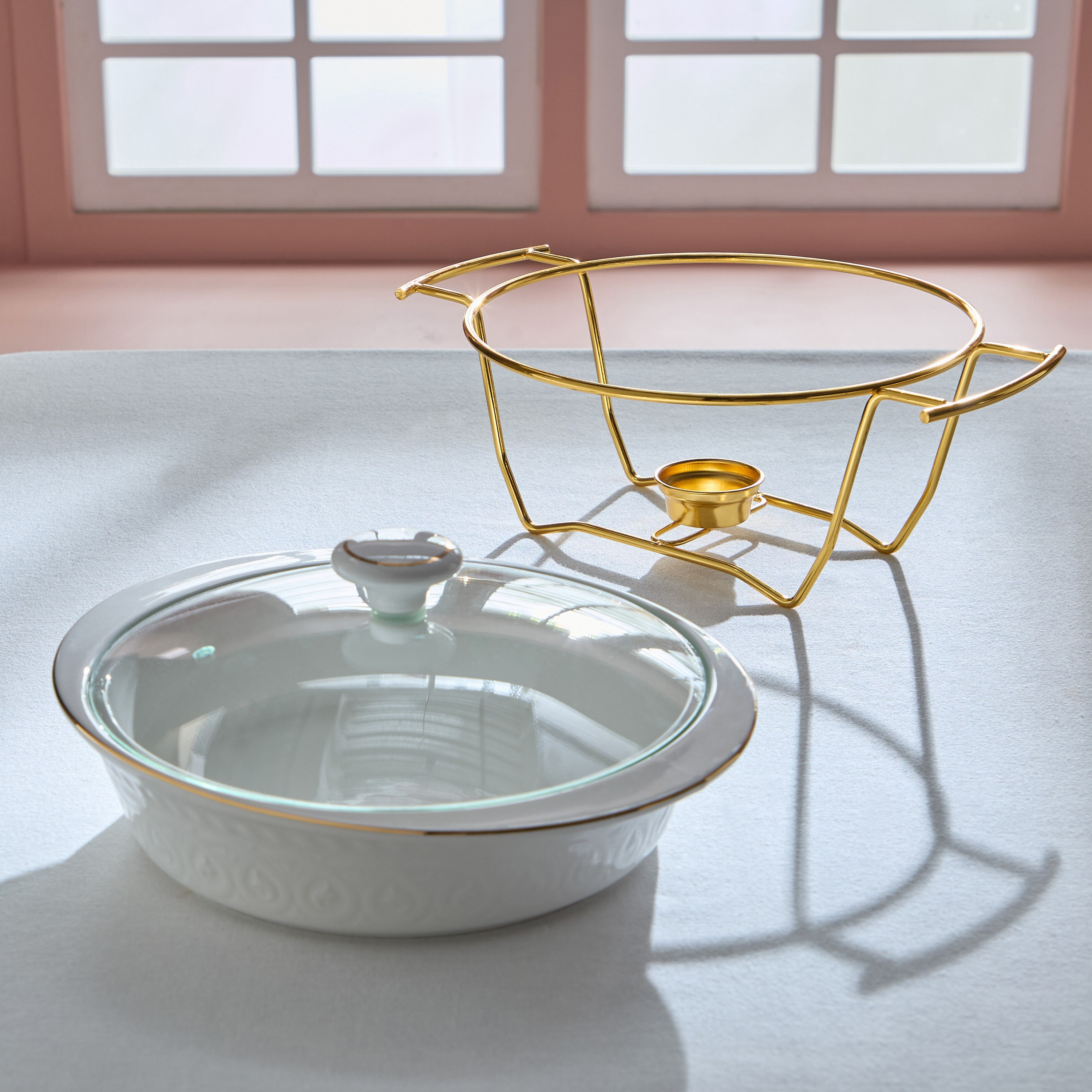 سخان طعام مستدير من نور لوكس - 2 لتر-hbxdecorandfurnishings-tabletop-serveware-image-7