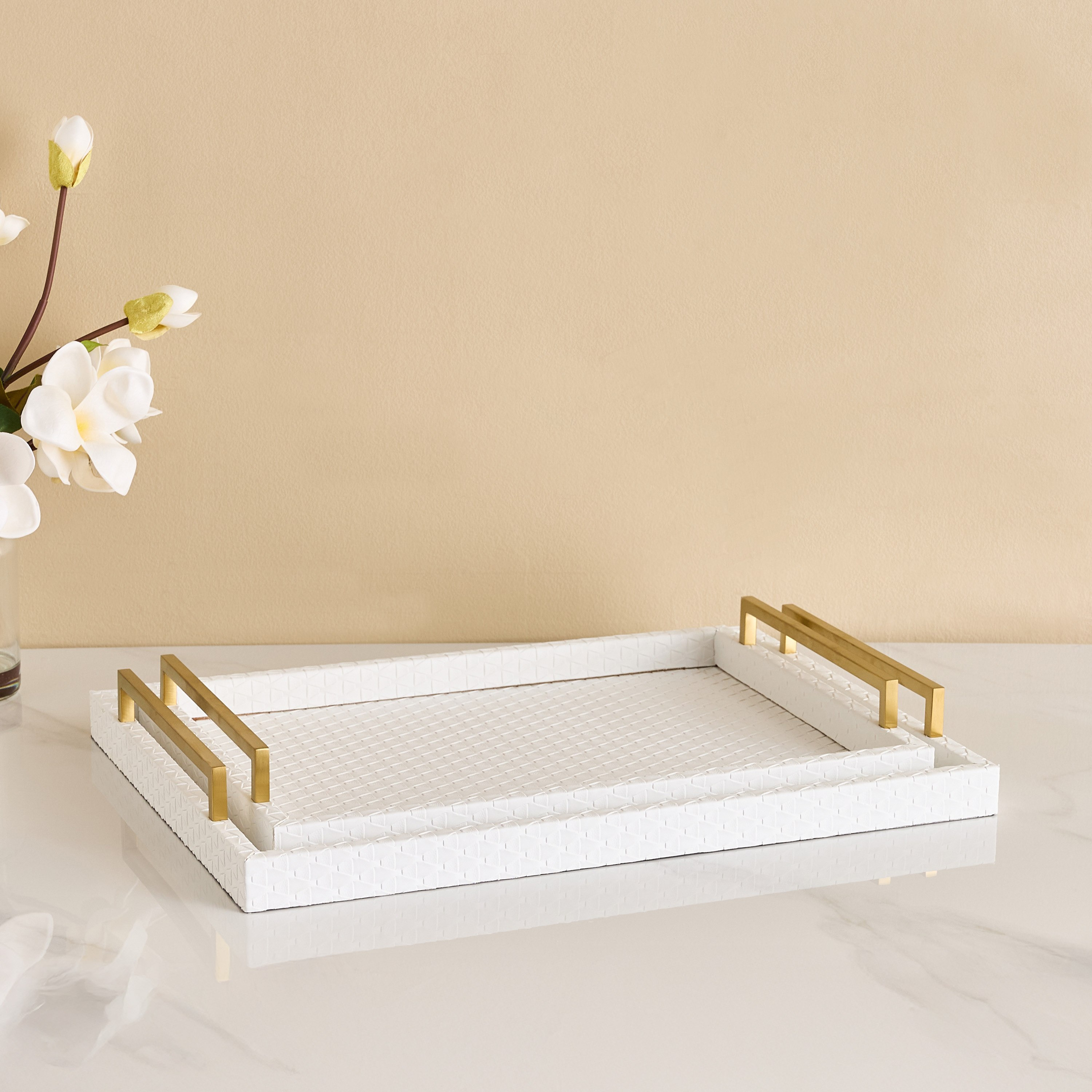 Dorothy PU Leather Tray - Set of 2-hbxdecorandfurnishings-tabletop-serveware-image-4