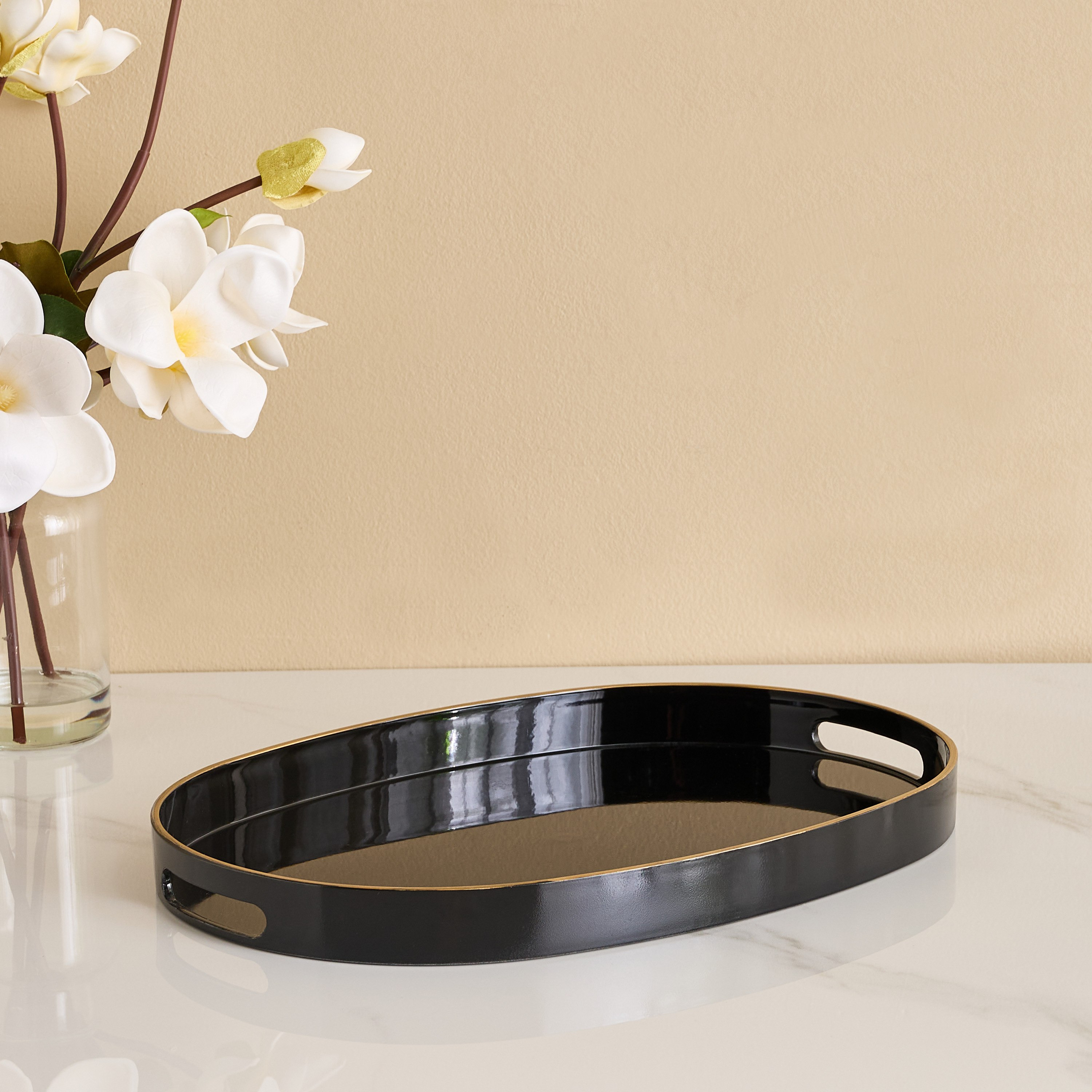 Dorothy Oval Serving Tray - 39x27.3x3.5 cm-hbxdecorandfurnishings-tabletop-serveware-image-4