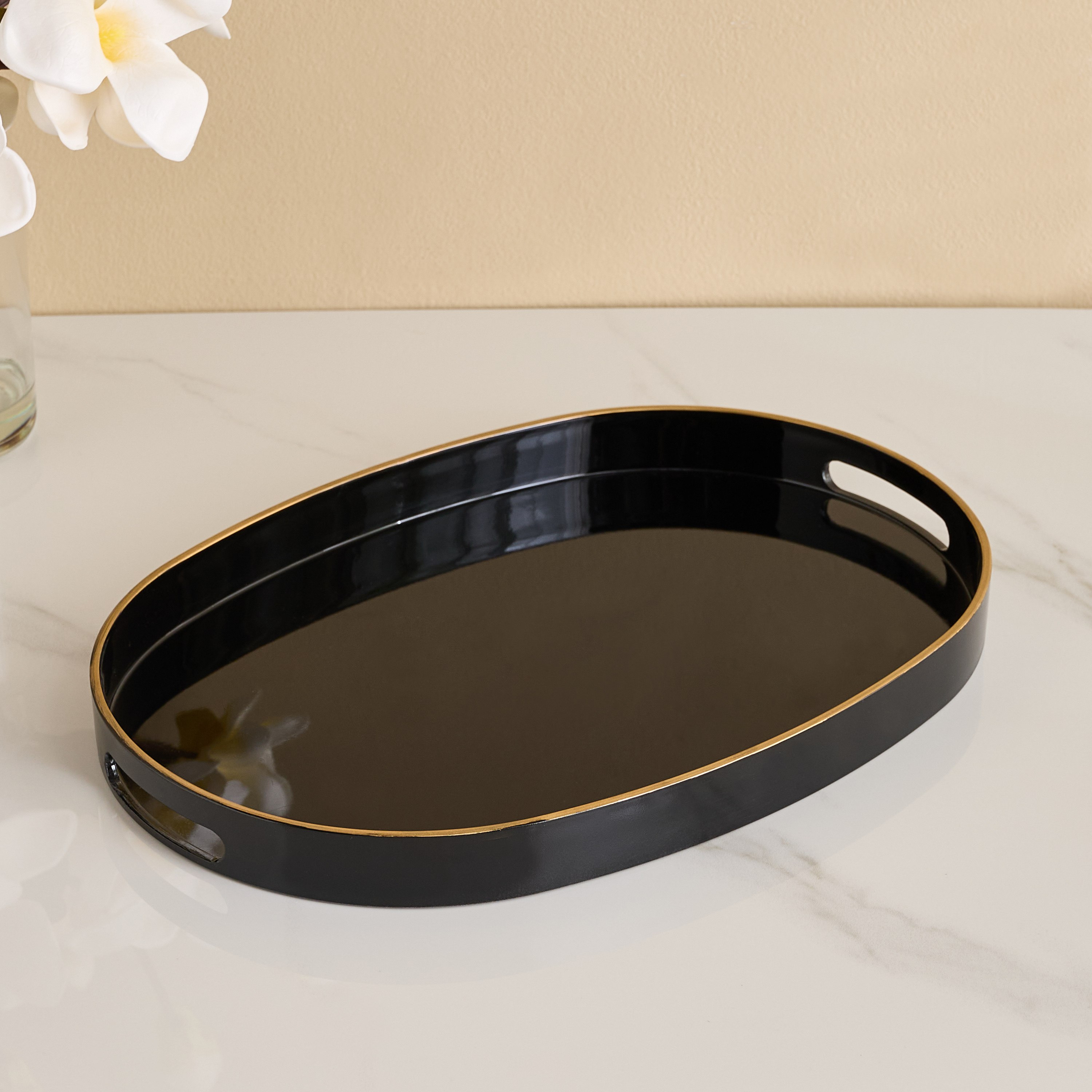 Dorothy Oval Serving Tray - 39x27.3x3.5 cm-hbxdecorandfurnishings-tabletop-serveware-image-5