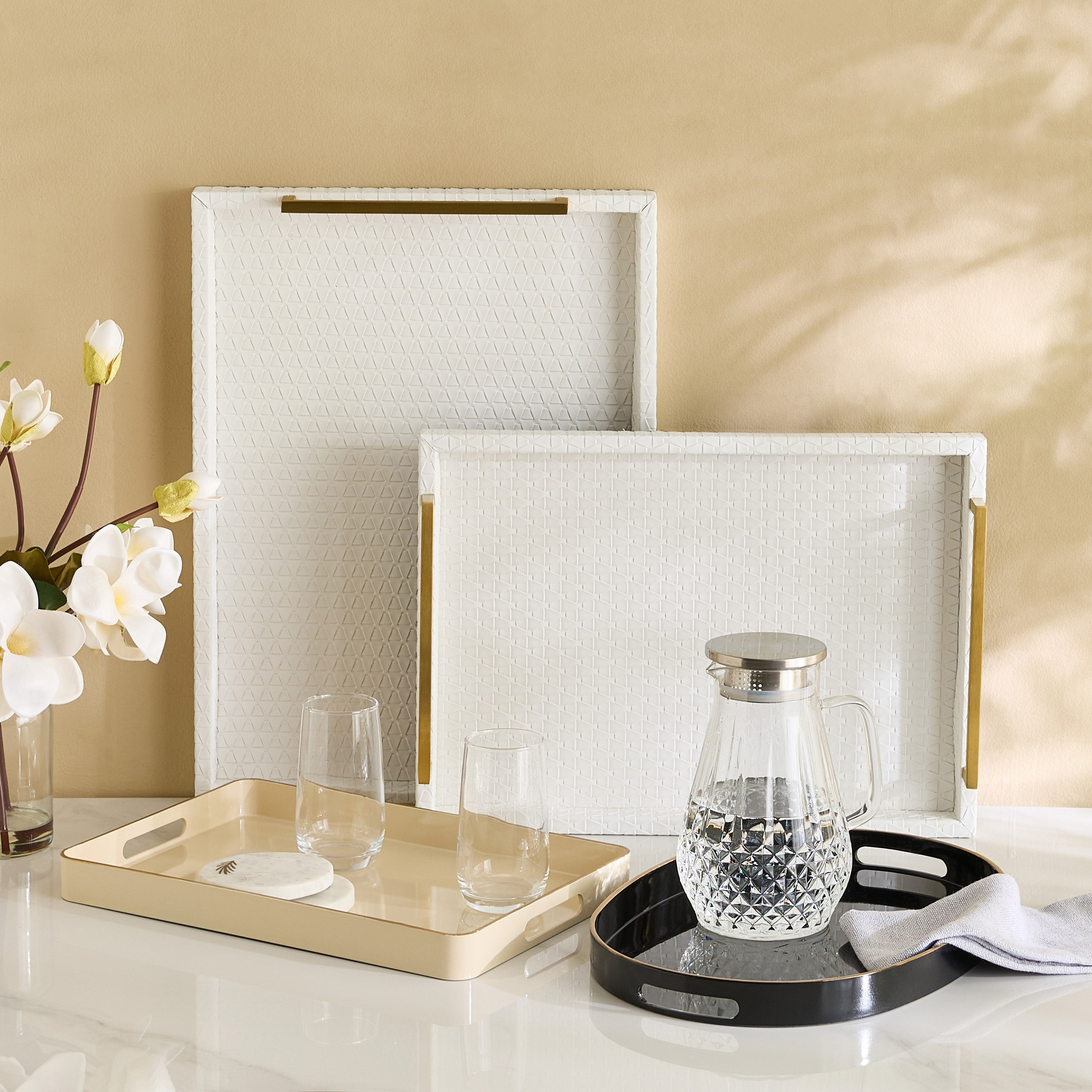Dorothy Oval Serving Tray - 39x27.3x3.5 cm-hbxdecorandfurnishings-tabletop-serveware-image-7