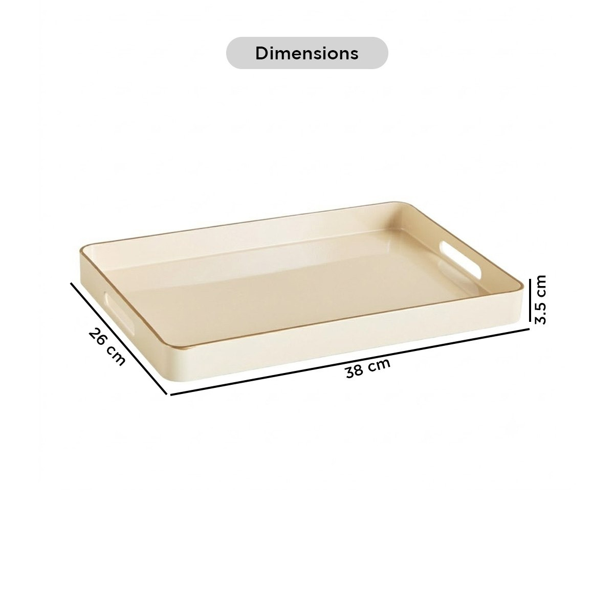 صينية تقديم مستطيلة من دوروثي -  38x26x3.5 سم-hbxdecorandfurnishings-tabletop-serveware-image-14