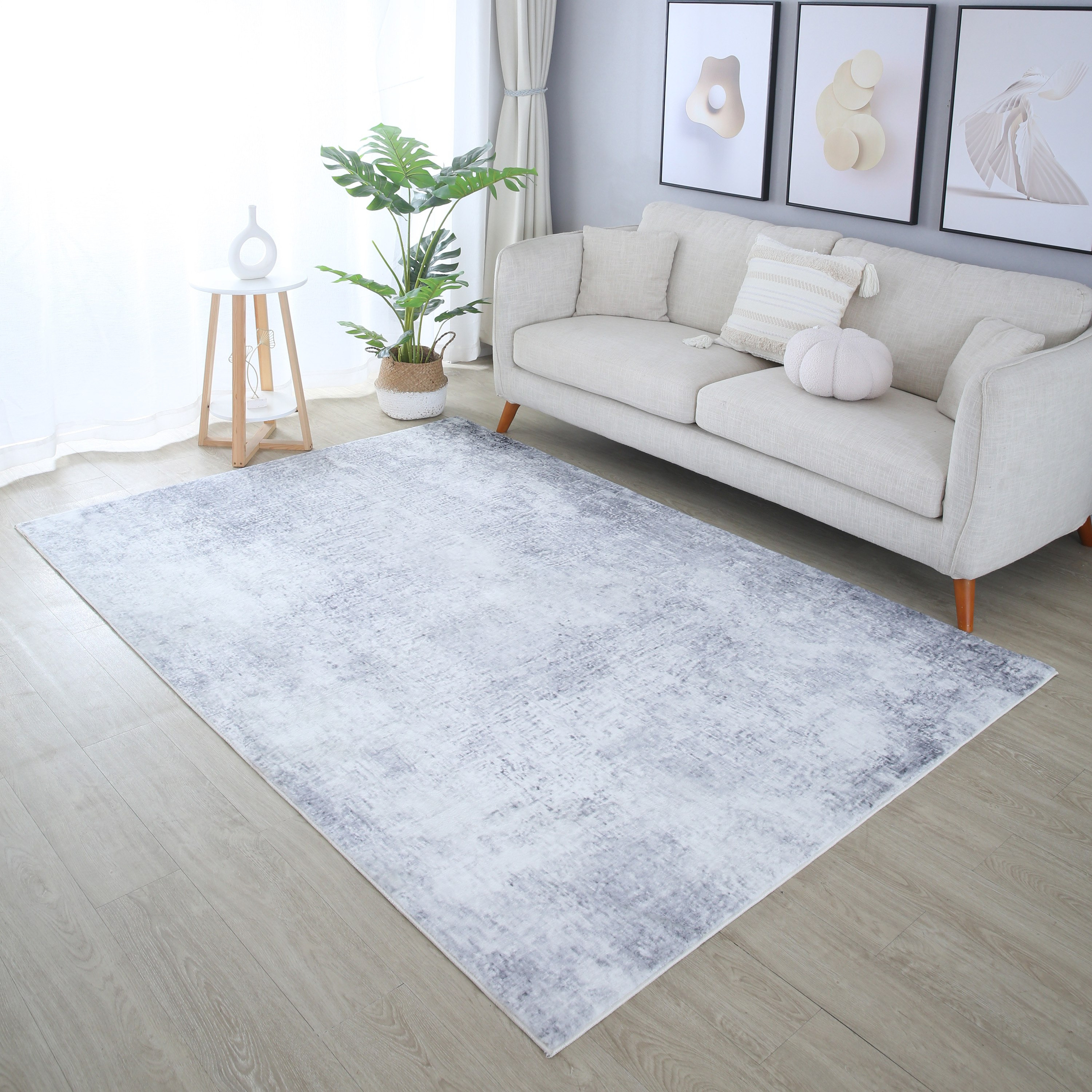 سجادة فرو مخملية بطبعات زايلا من بريستول - 200x300 سم-hbxdecorandfurnishings-floorcoverings-rugs-image-1