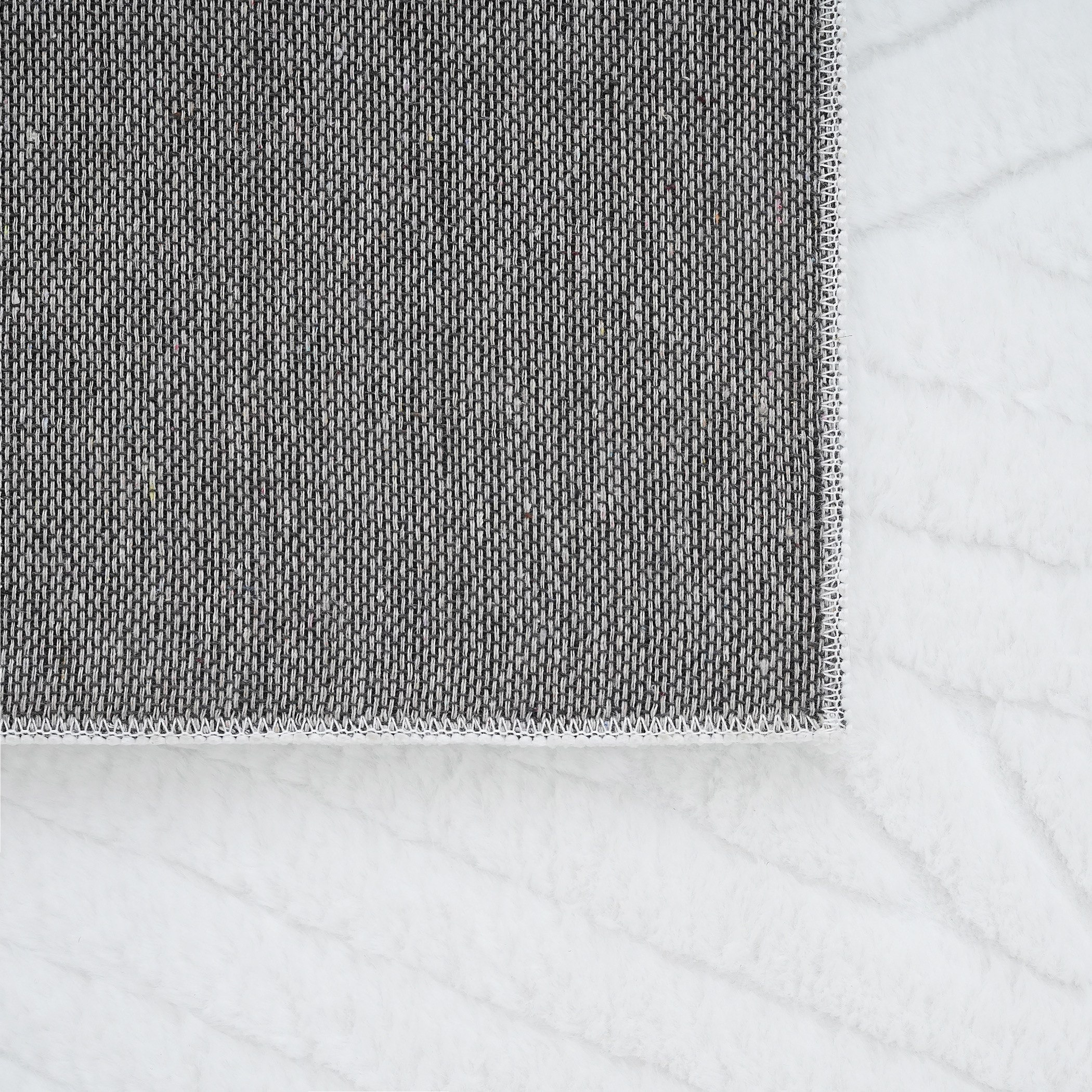 Elsdon Volco Patterned Rabbit Fur Rug - 200x300 cm-hbxdecorandfurnishings-floorcoverings-rugs-image-5