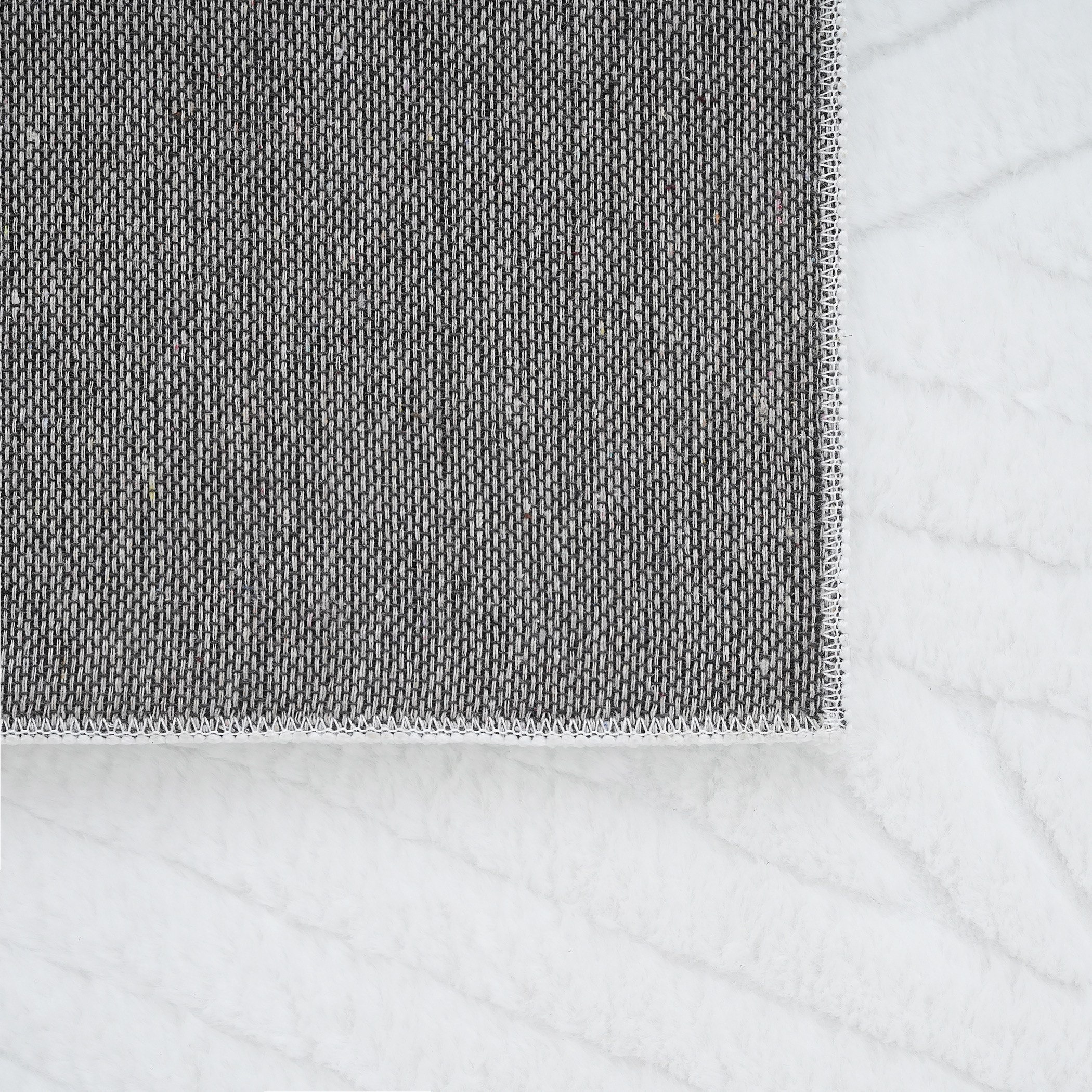 Elsdon Volco Patterned Rabbit Fur Rug - 240x350 cm-hbxdecorandfurnishings-floorcoverings-rugs-image-5