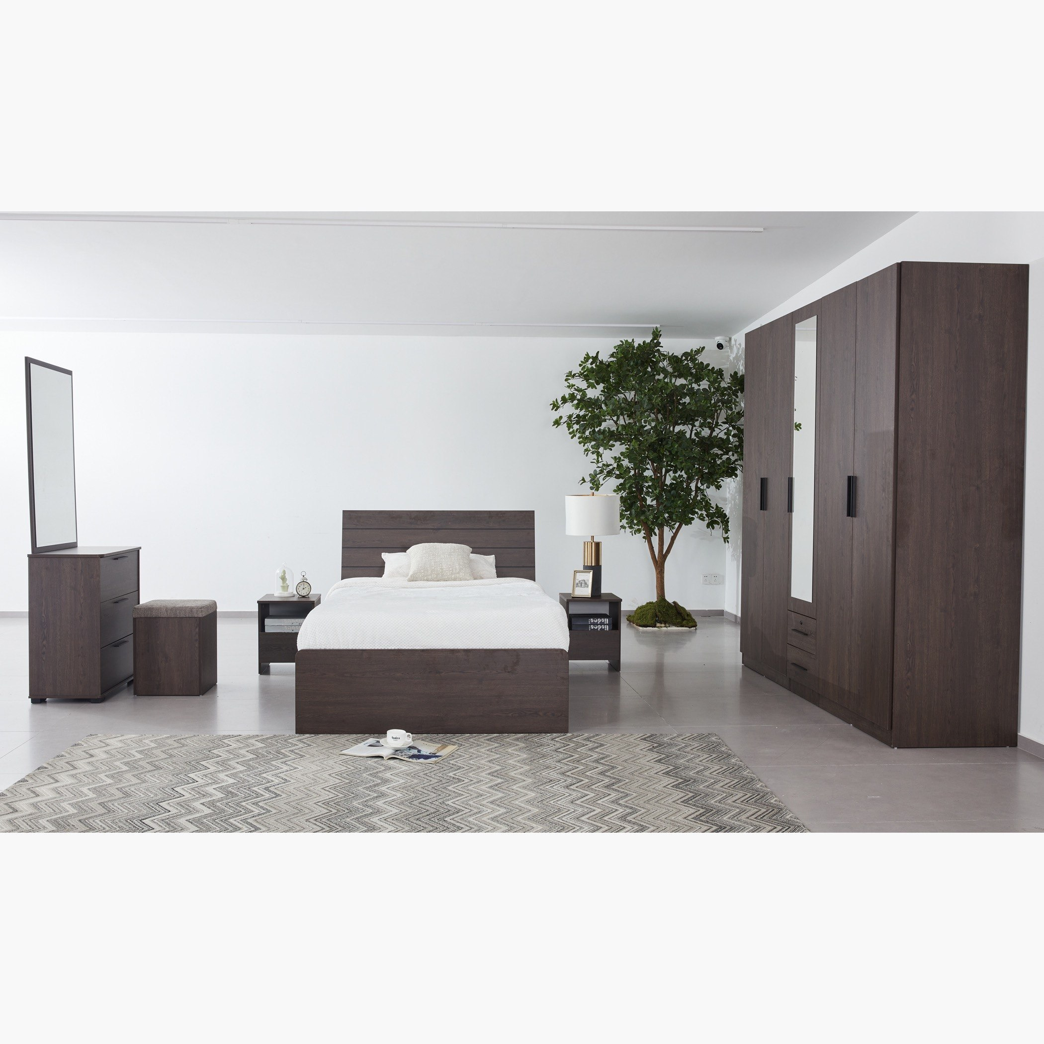 Movo Hotelya Nina Twin Bed - 120x200 cm-hbxbedroom-bedsandbedsets-beds-twin-image-8